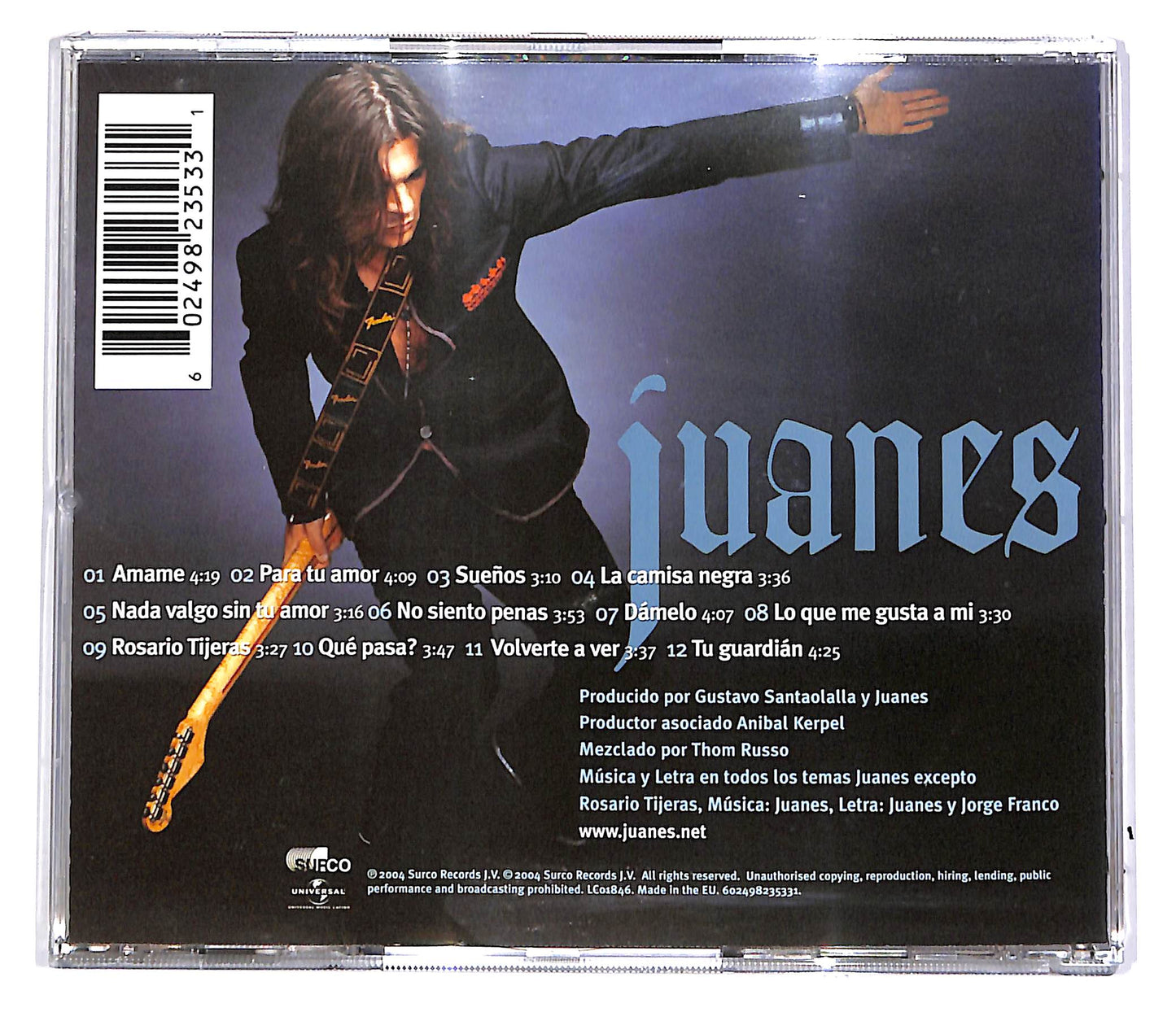 EBOND Juanes - Mi Sangre CD CD046863
