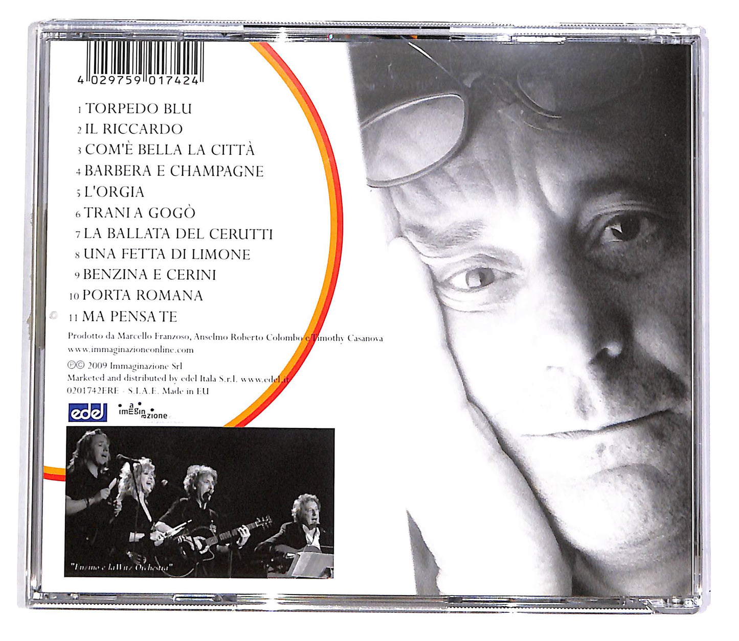 EBOND Enzo Iacchetti - Chiedo Scusa Al Signor Gaber CD CD047015