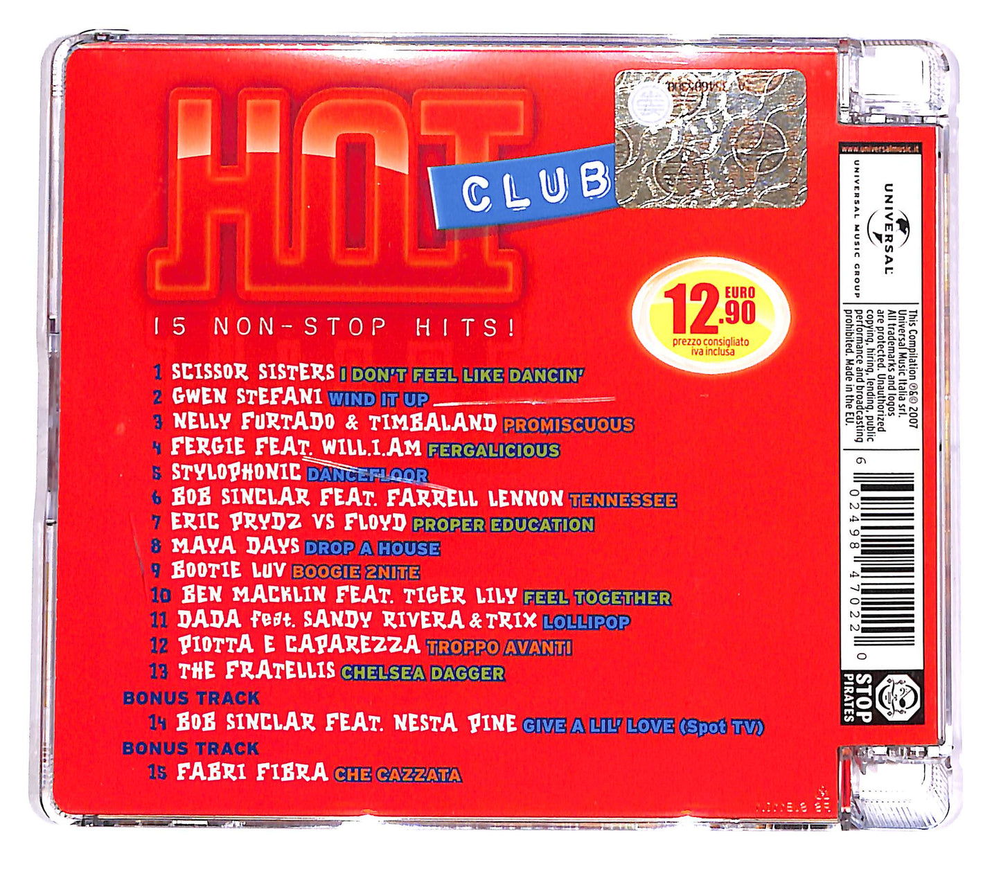EBOND Various - Hot Club CD CD047207