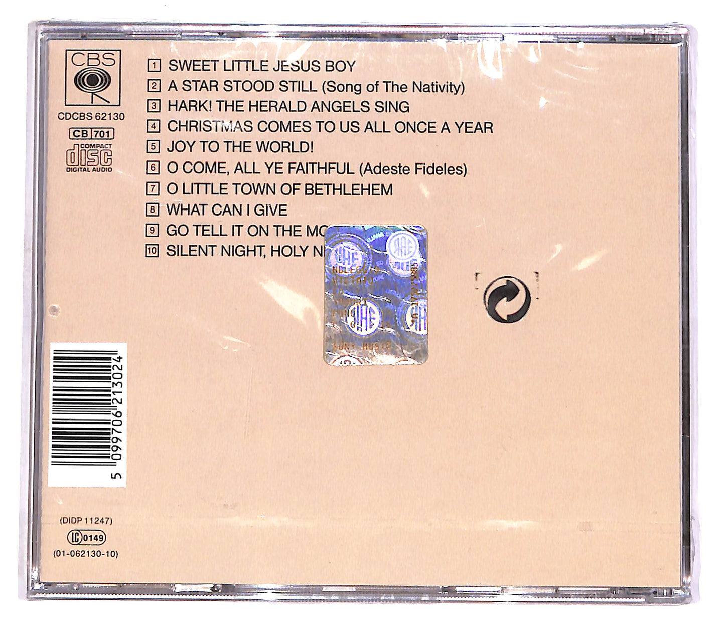 EBOND Mahalia Jackson - Silent Night - Songs For Christmas CD CD047311