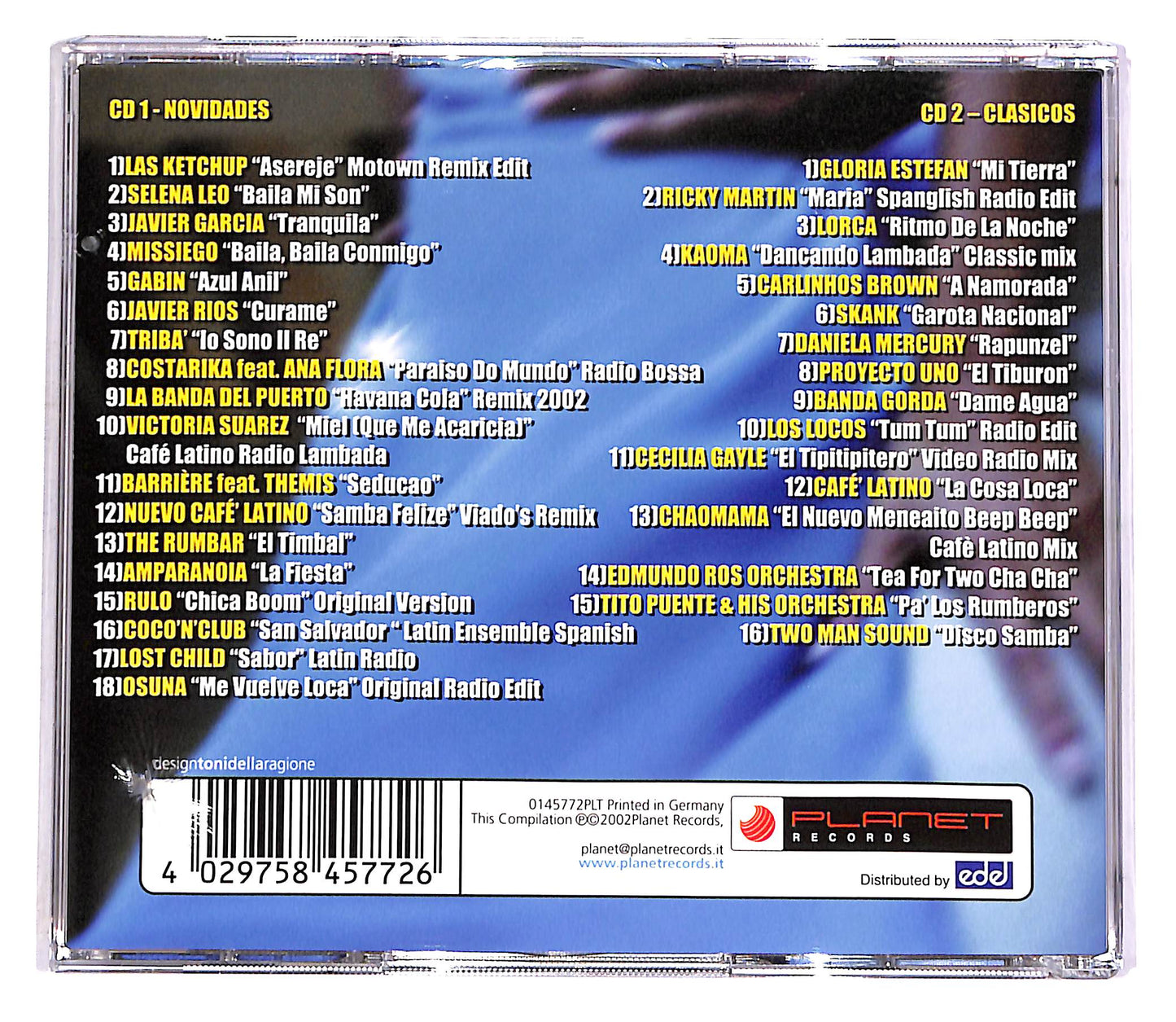 EBOND GUSTOlatino - Inverno 2003 (2 dischi) CD CD047327