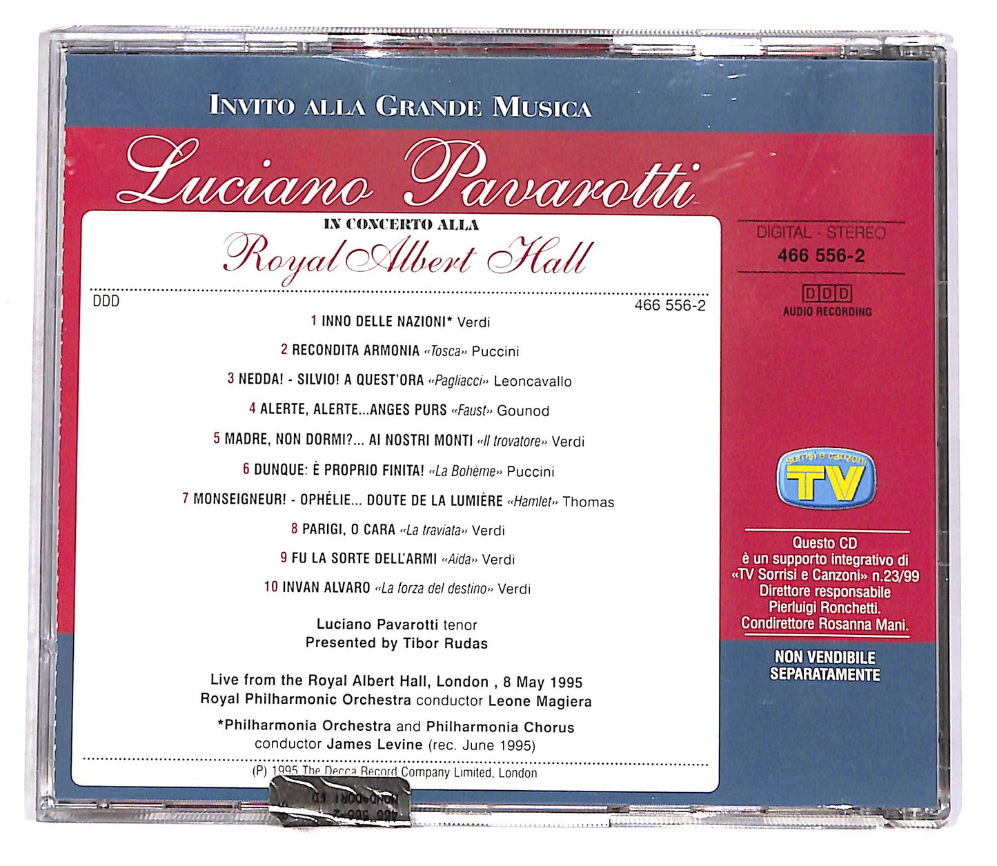 EBOND Luciano Pavarotti - Invito Alla Grande Musica Vol.1 EDITORIALE CD CD047417