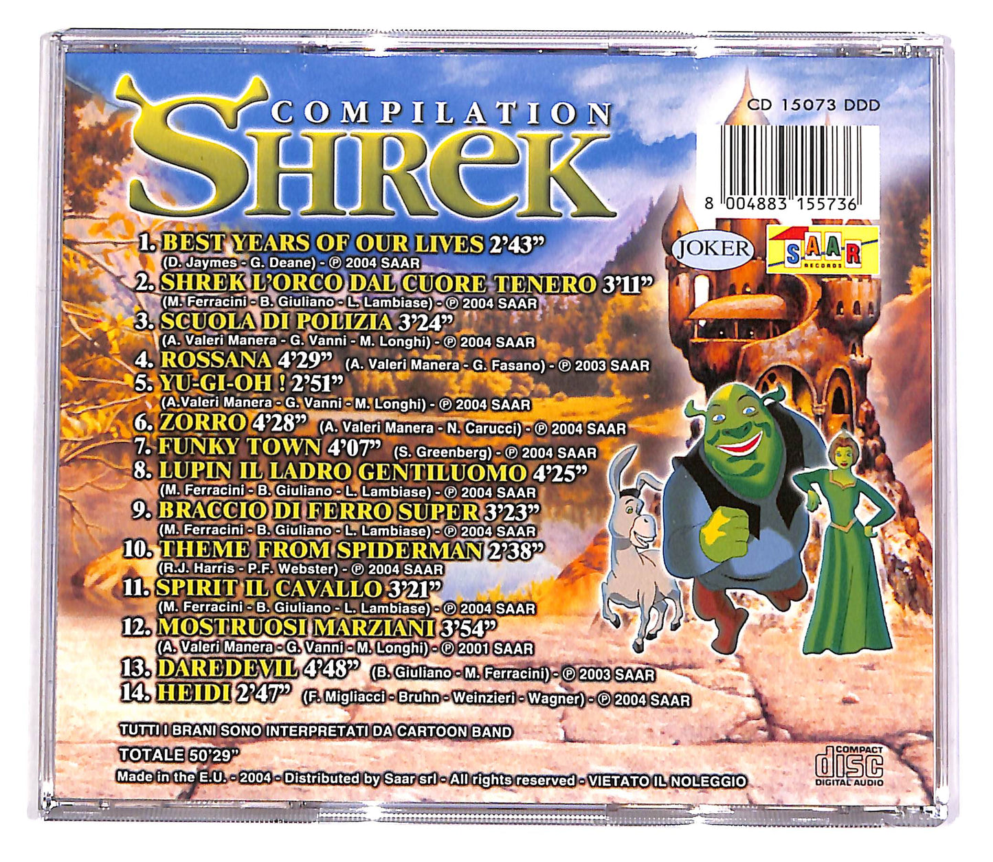 EBOND Various - Shrek Compilation CD CD047520