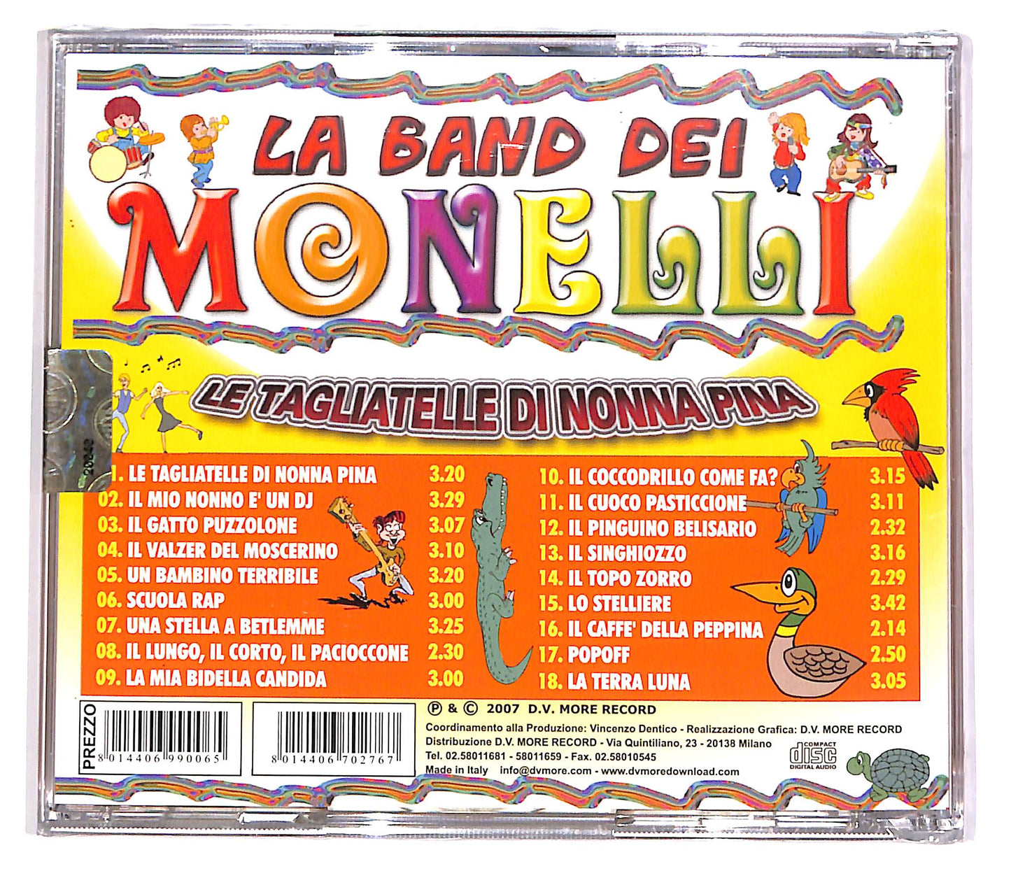 EBOND Various - La Banda Dei Monelli - Le Tagliatelle Di Nonna Pina CD CD047529