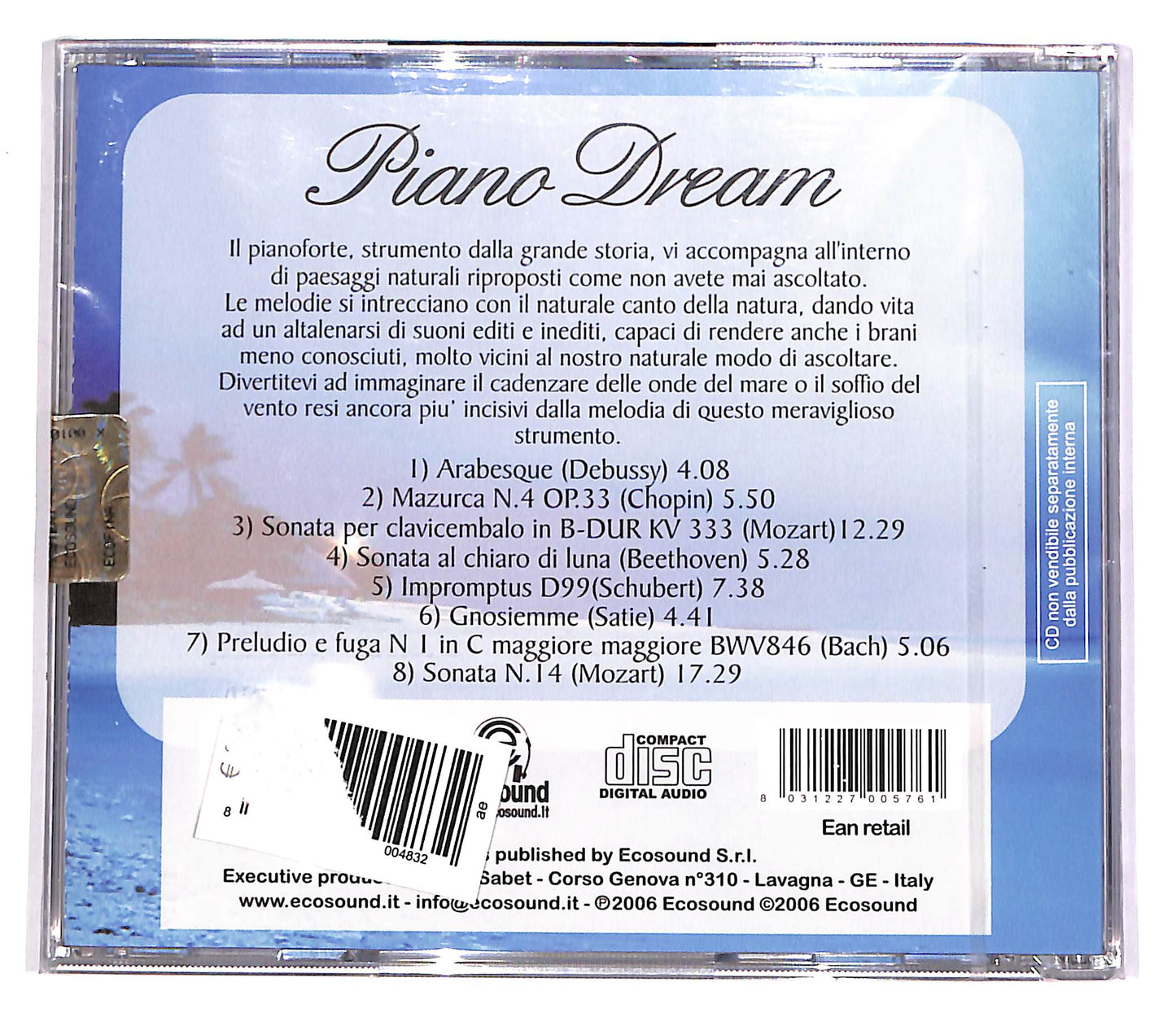 EBOND Various - Piano Dream CD CD047537