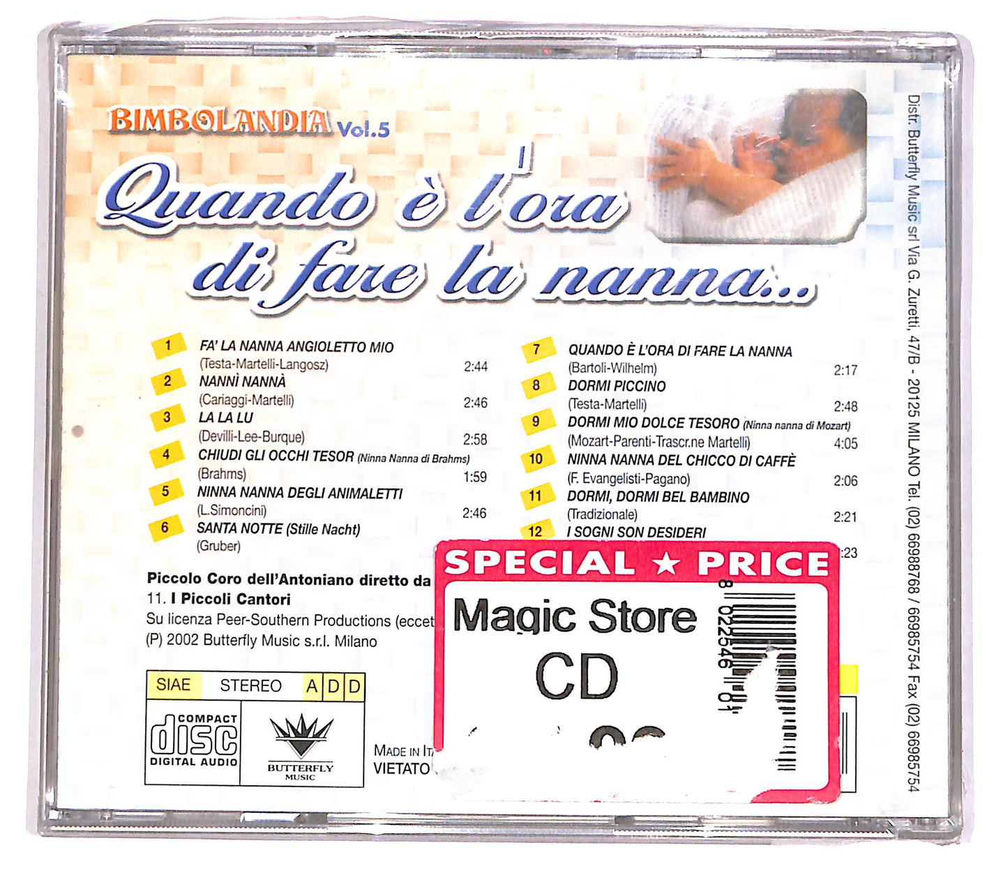 EBOND Quando e Ora Di Fare La Nanna... - Bimbolandia Vol. 5 CD CD047544