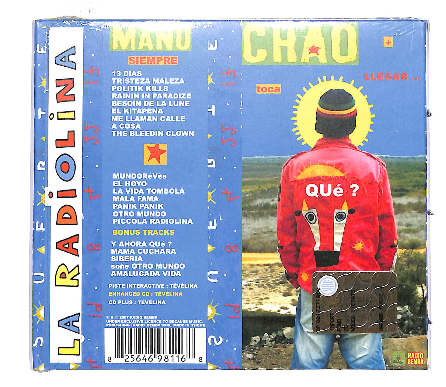 EBOND Manu Chao - La Radiolina CD CD047803