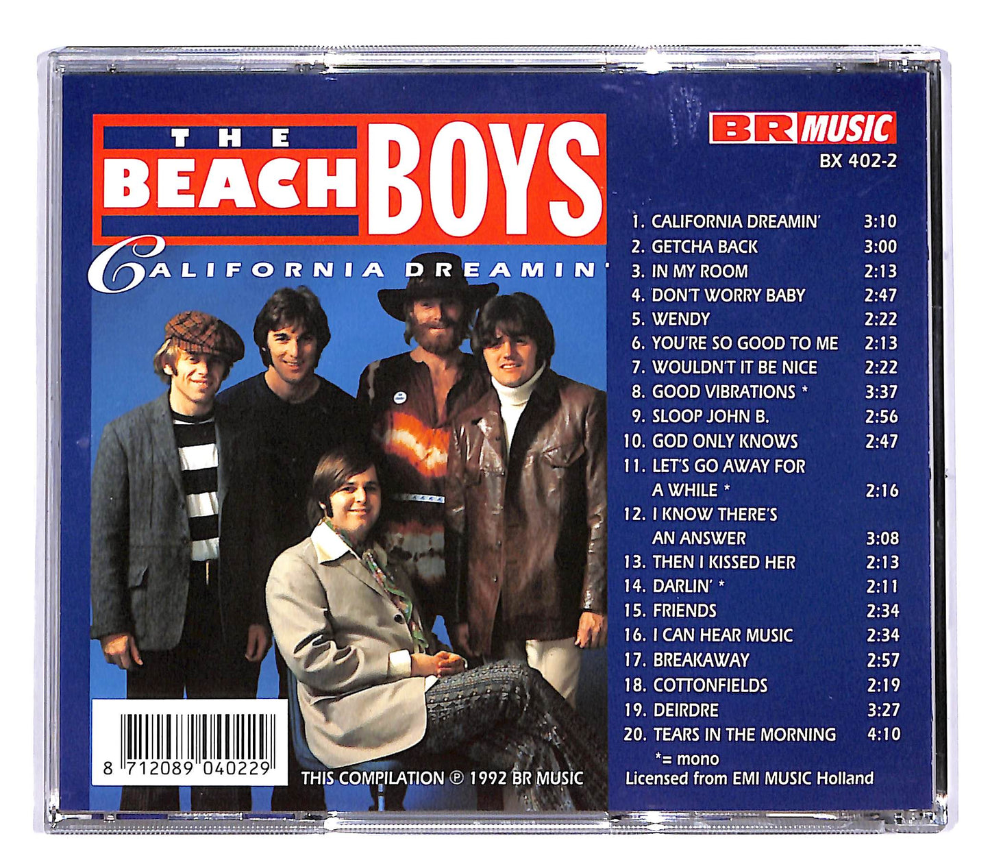 EBOND The Beach Boys - California Dreamin' CD CD048022