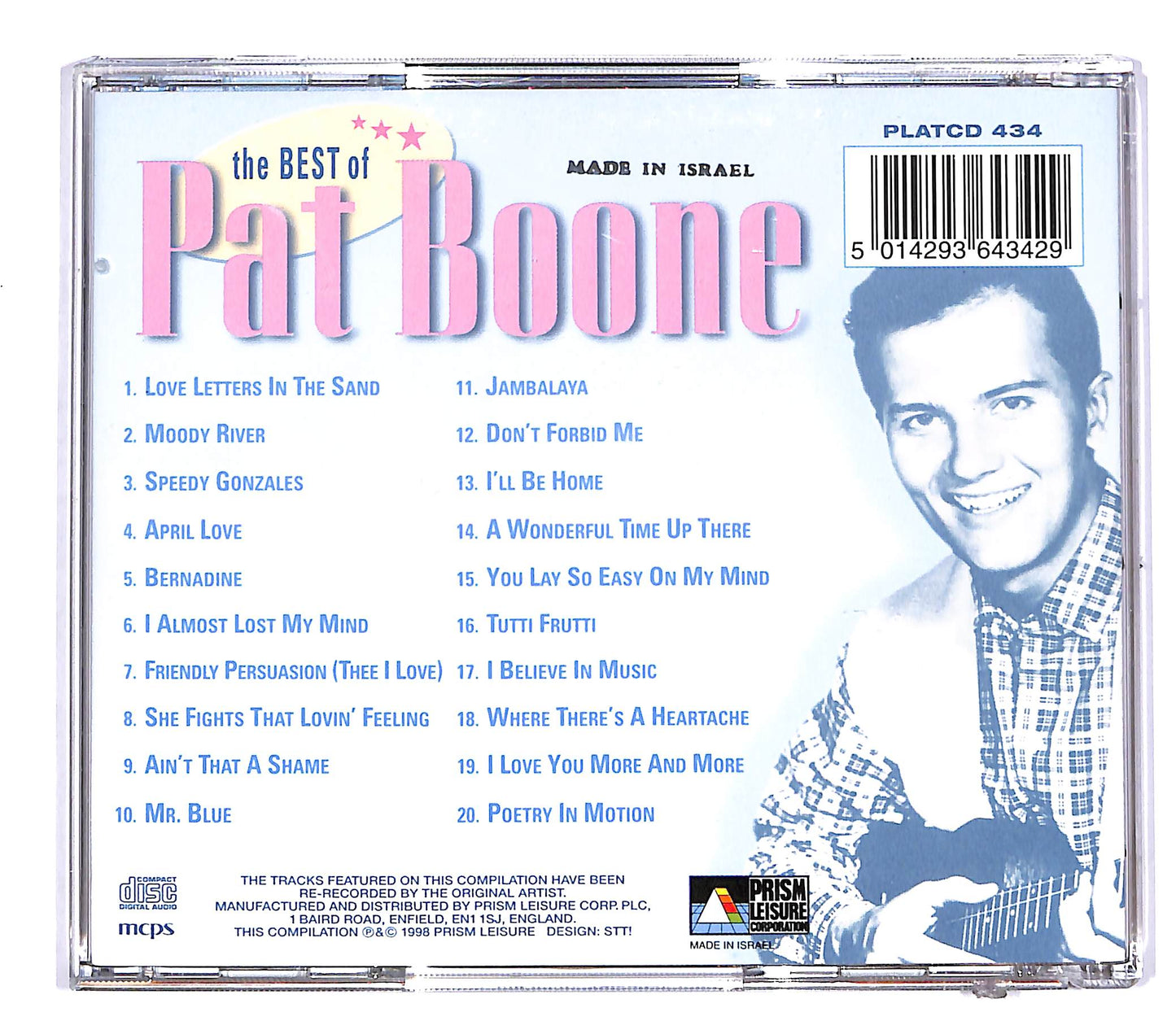EBOND Pat Boone - The Best Of Pat Boone CD CD048025