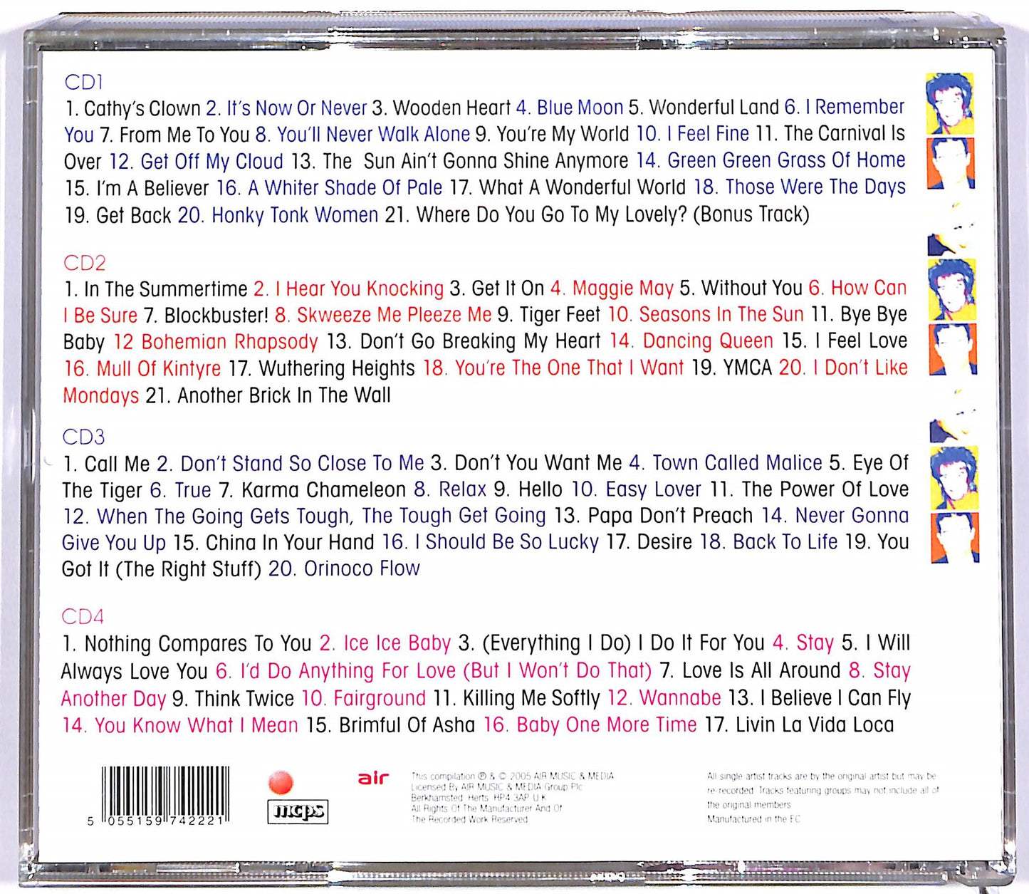 EBOND Studio 99 - Pop Tributes (4cd) CD048036