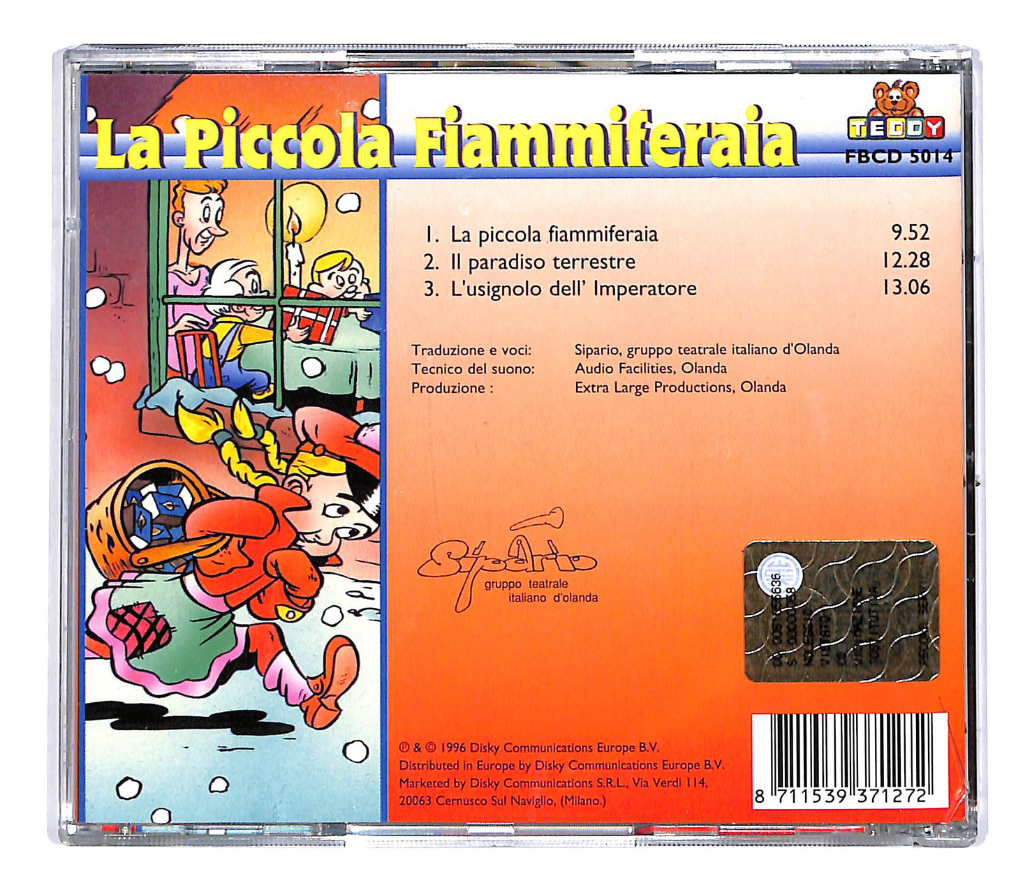 EBOND Various - la piccola fiammiferaia CD CD048053