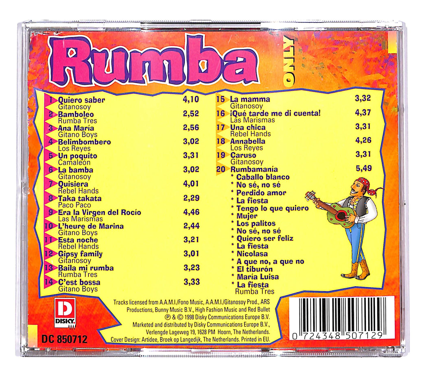 EBOND Various - Rumba Only CD CD048132
