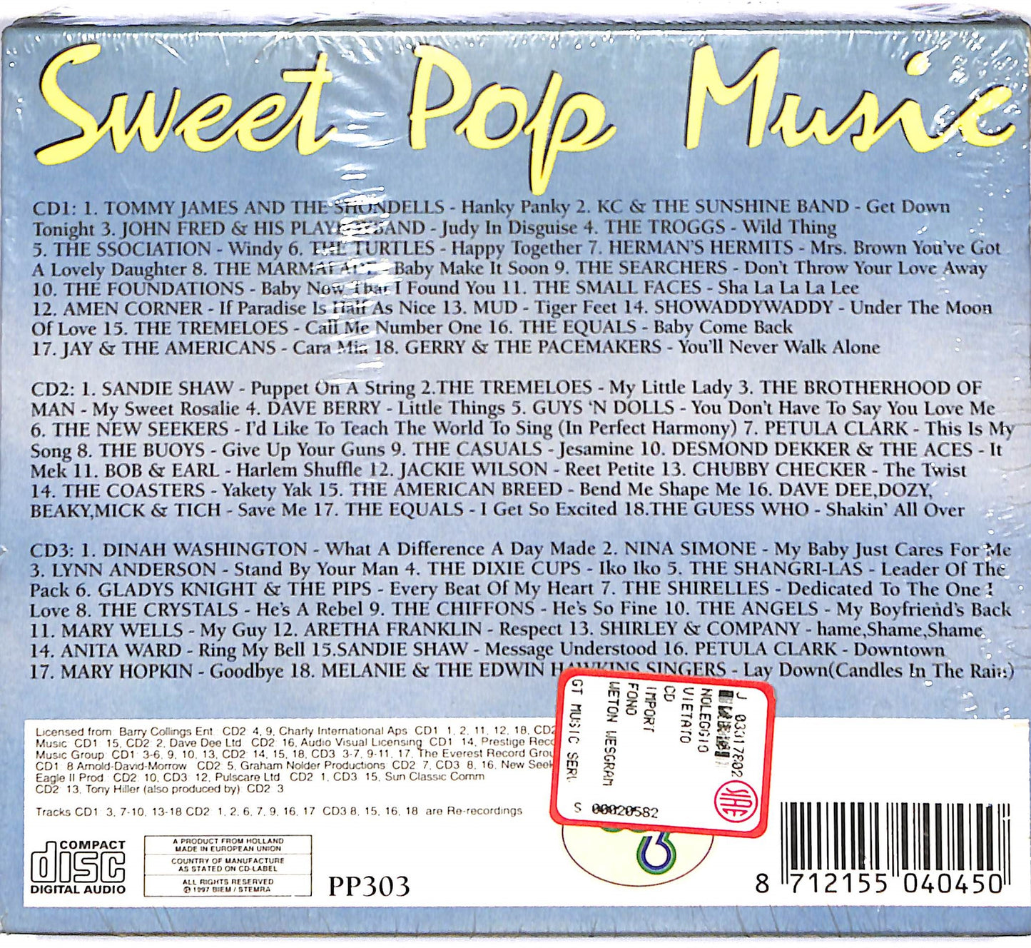 EBOND Various - Sweet Pop Music CD CD048201