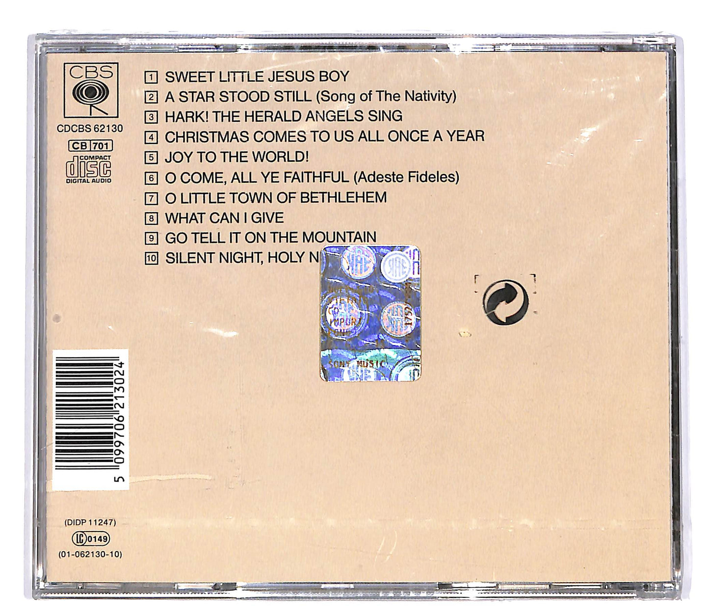 EBOND Mahalia Jackson - Silent Night - Songs For Christmas CD CD048207