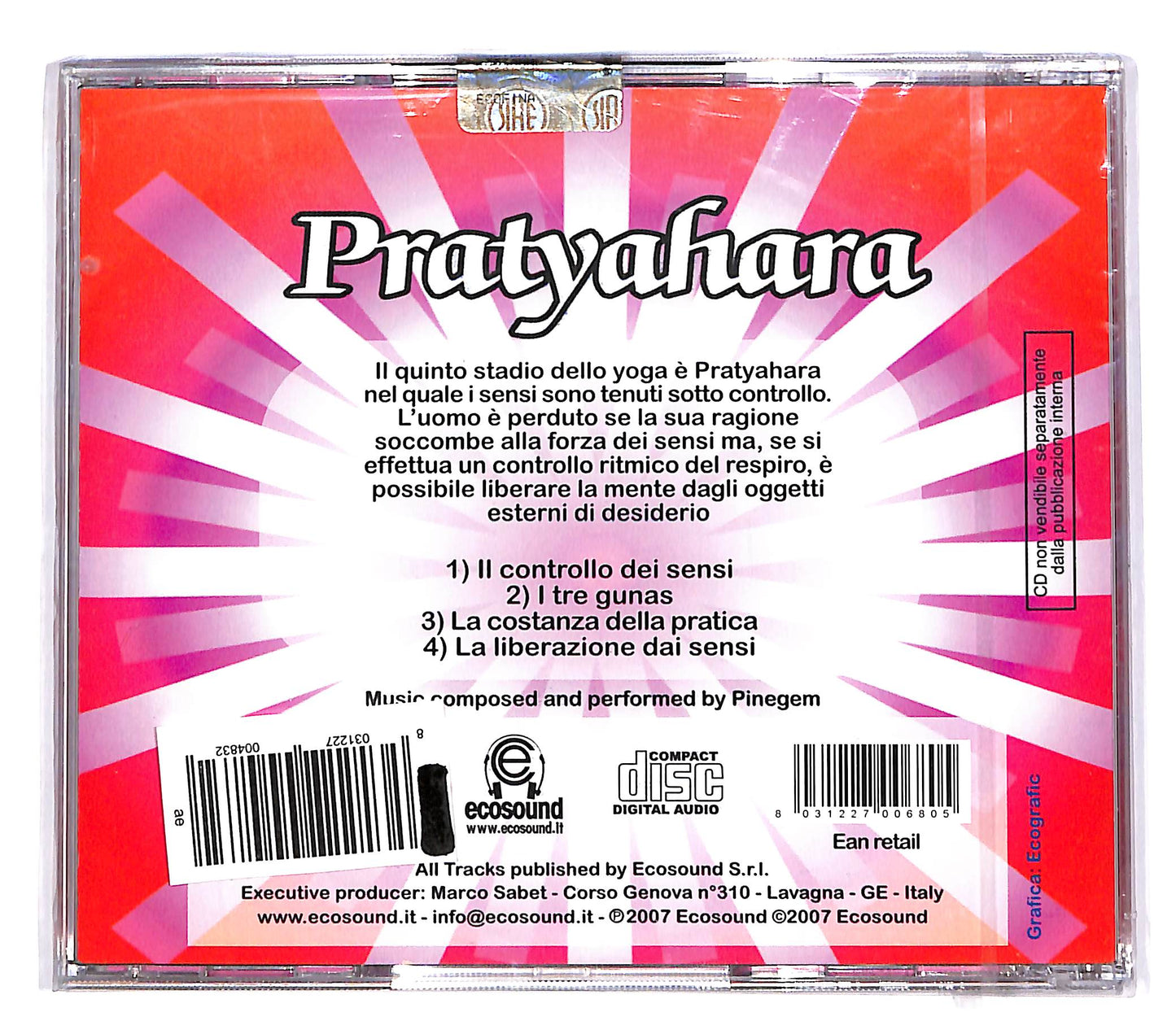 EBOND Various - Pratyahara CD CD048217