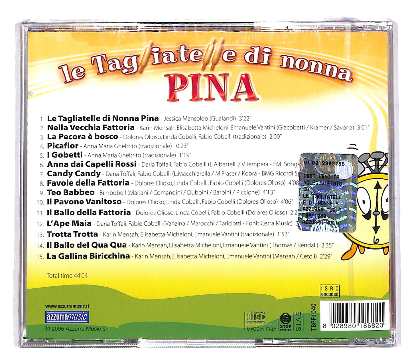 EBOND Various - Le tagliatelle di nonna pina CD CD048246