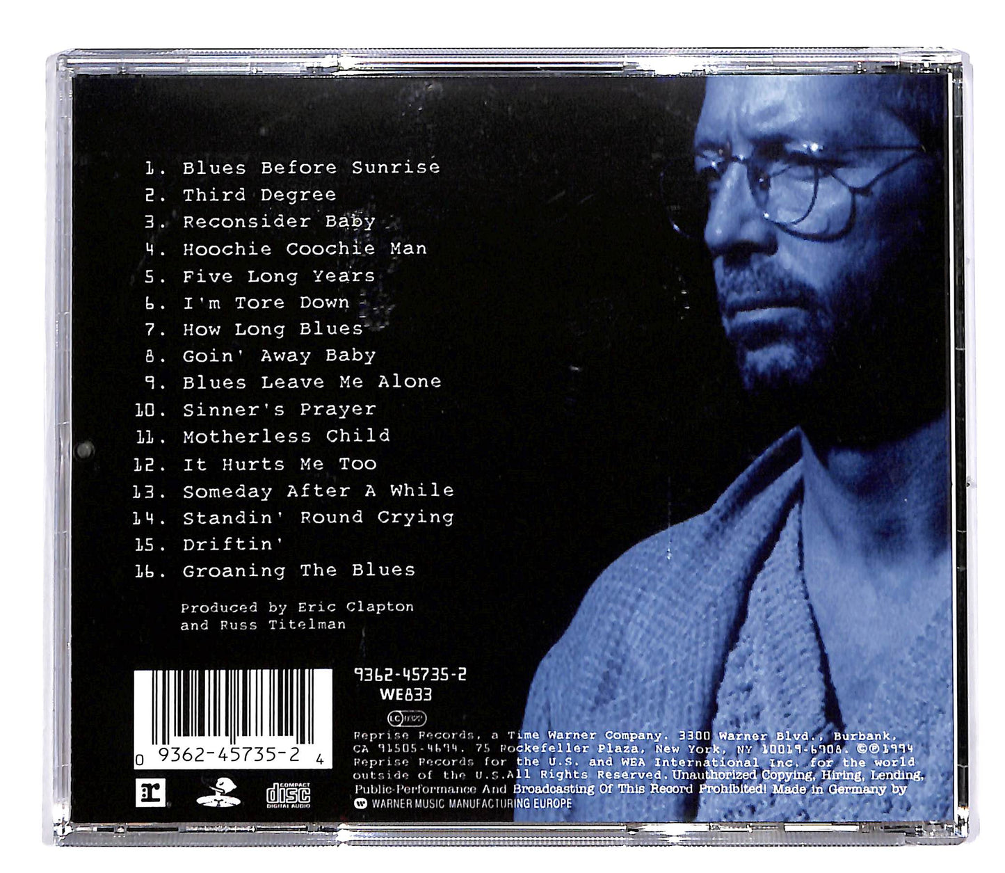 EBOND Eric Clapton - From The Cradle CD CD048357