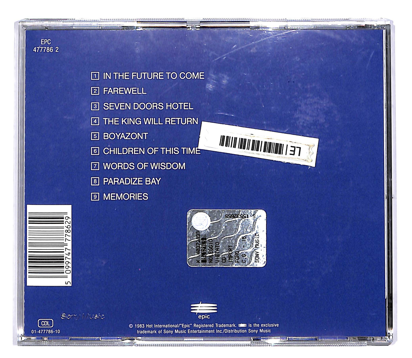 EBOND Europe - Europe CD CD048444