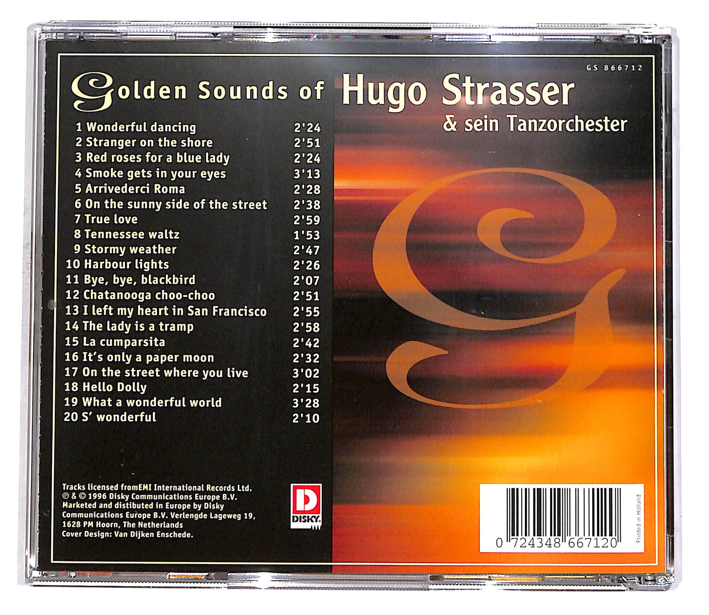 EBOND Hugo Strasser & Sein Tanzorchester - Golden Sounds Of CD CD048544