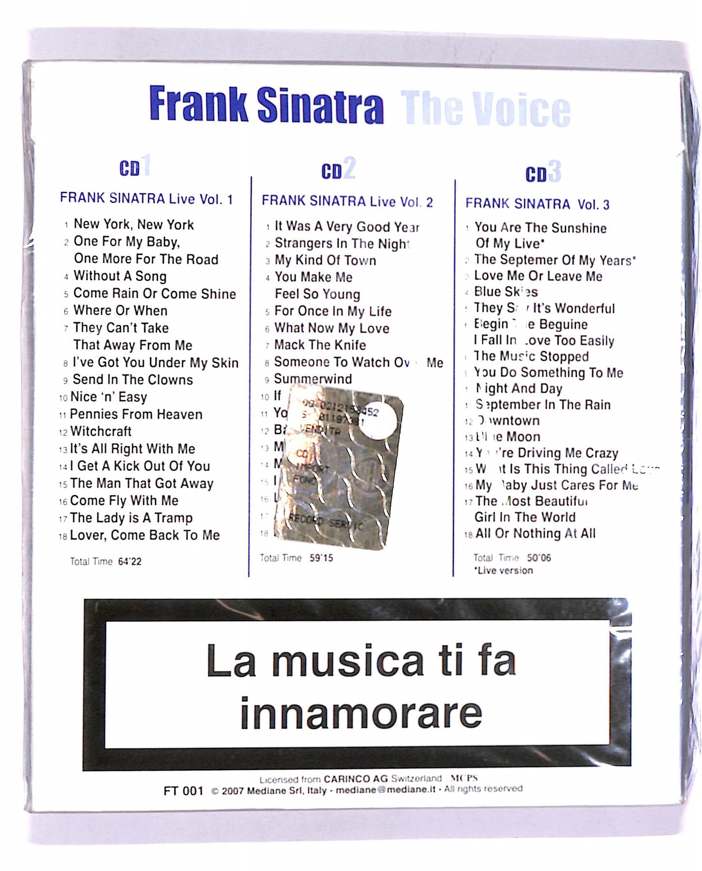 EBOND Various - The Voice (3 dischi) CD CD048624