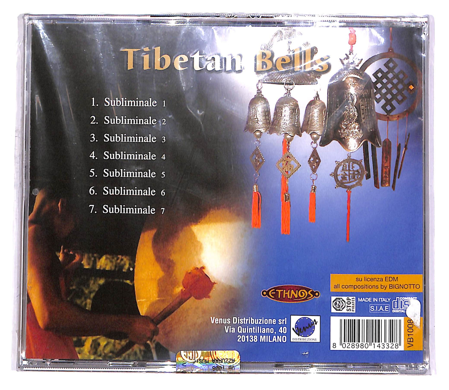 EBOND Various - Tibetan Bells CD CD048625