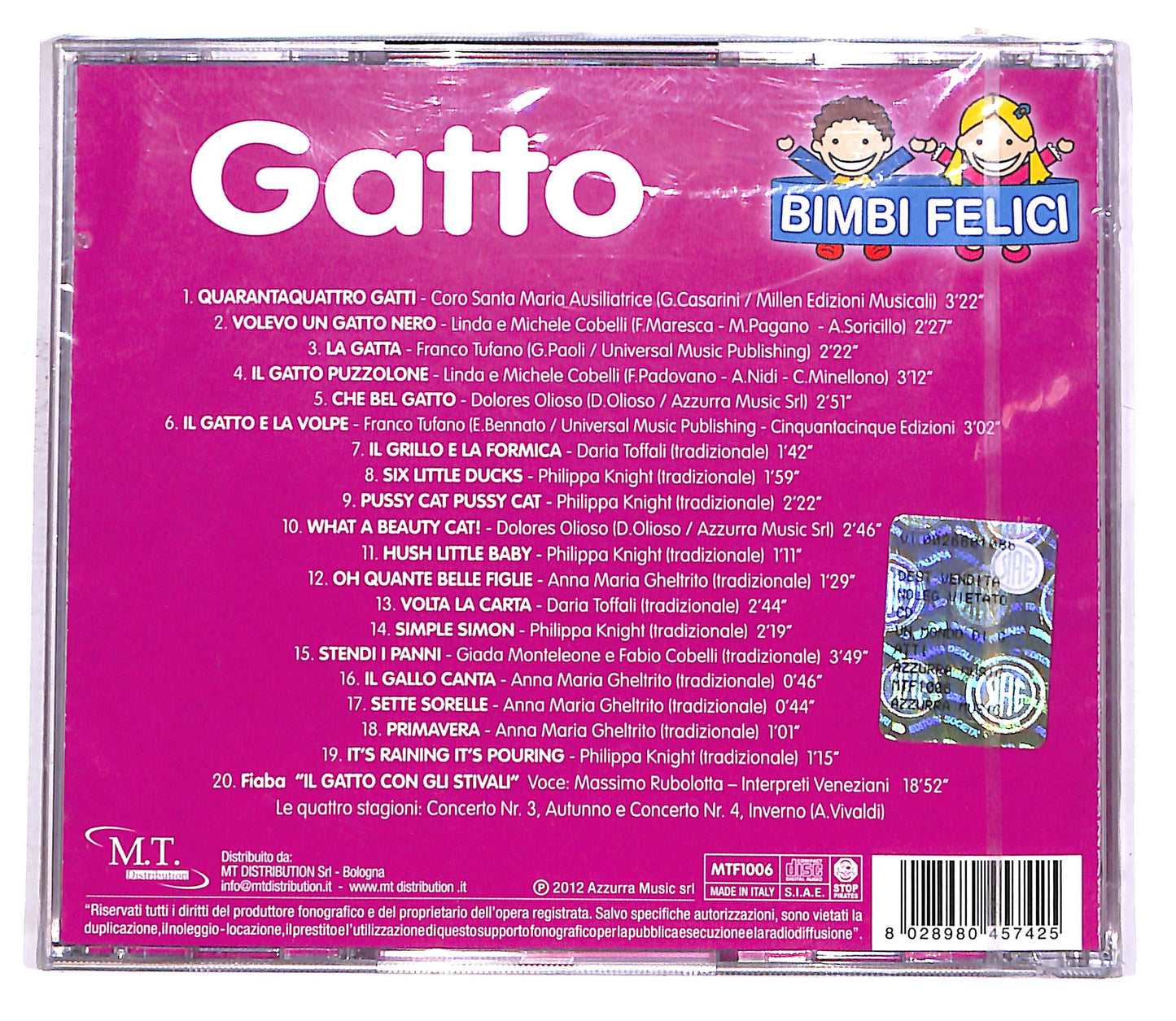 EBOND Various - Gatto CD CD048634
