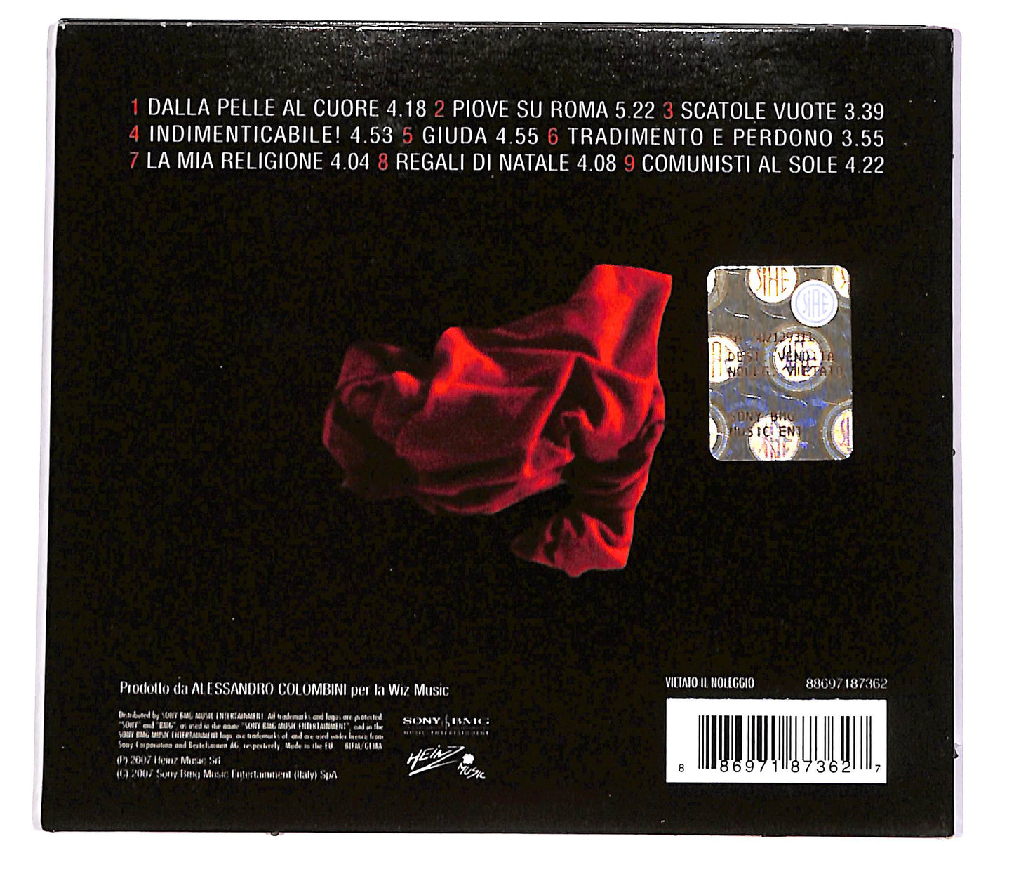 EBOND Antonello Venditti - Dalla Pelle Al Cuore CD CD048714