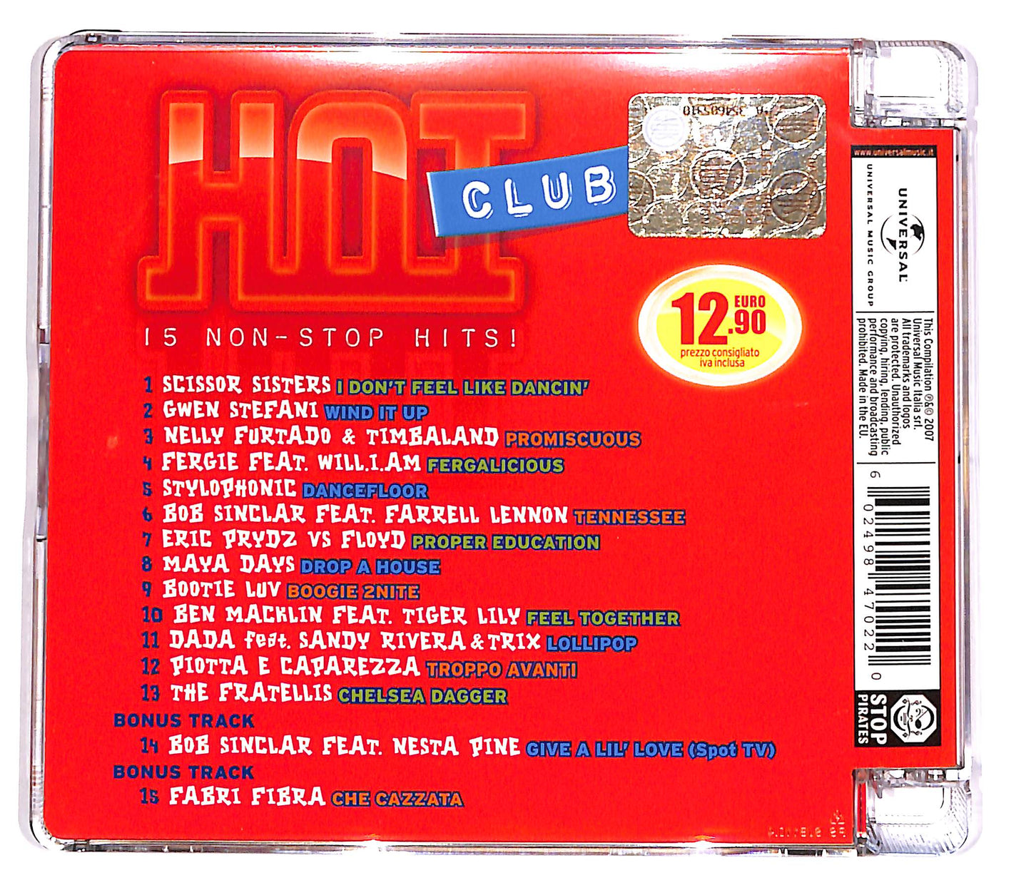 EBOND Various - Hot Club CD CD048720