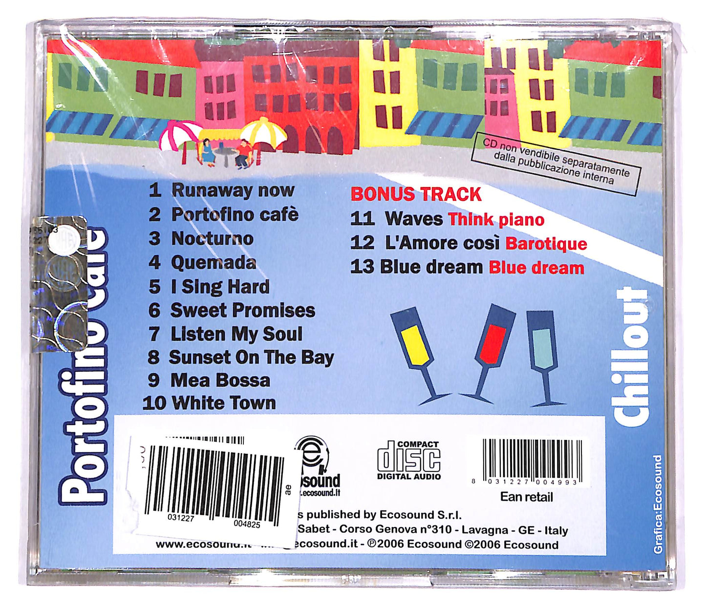 EBOND Soundflowers - Portofino Cafe CD CD048745