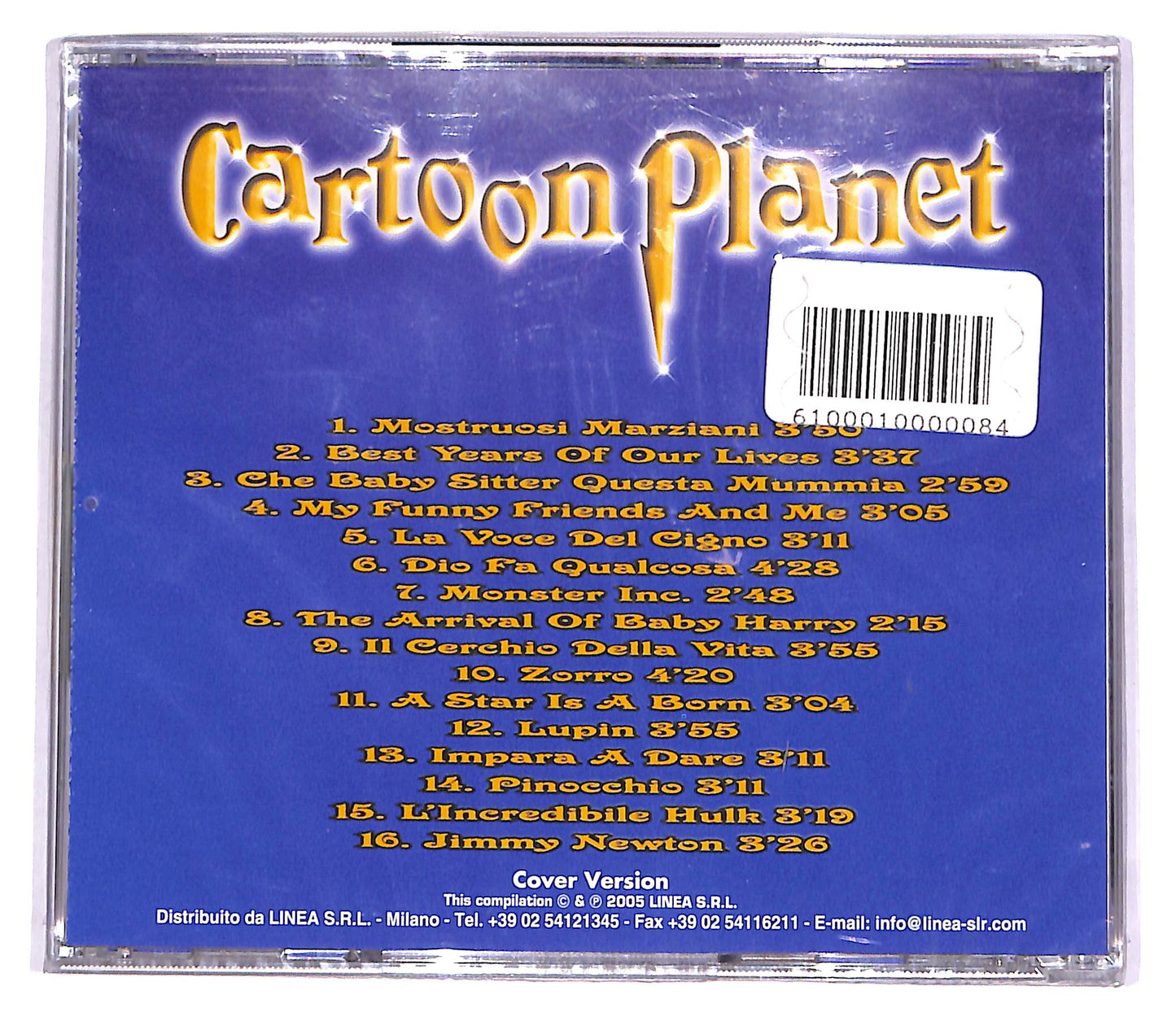 EBOND Various - Cartoon Planet EDITORIALE CD CD048762