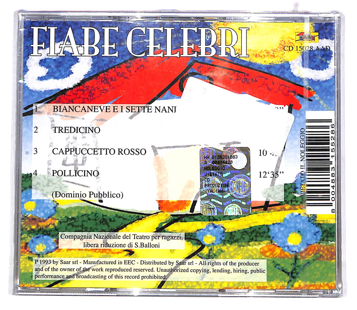 EBOND Various - Fiabe Celebri CD CD048825