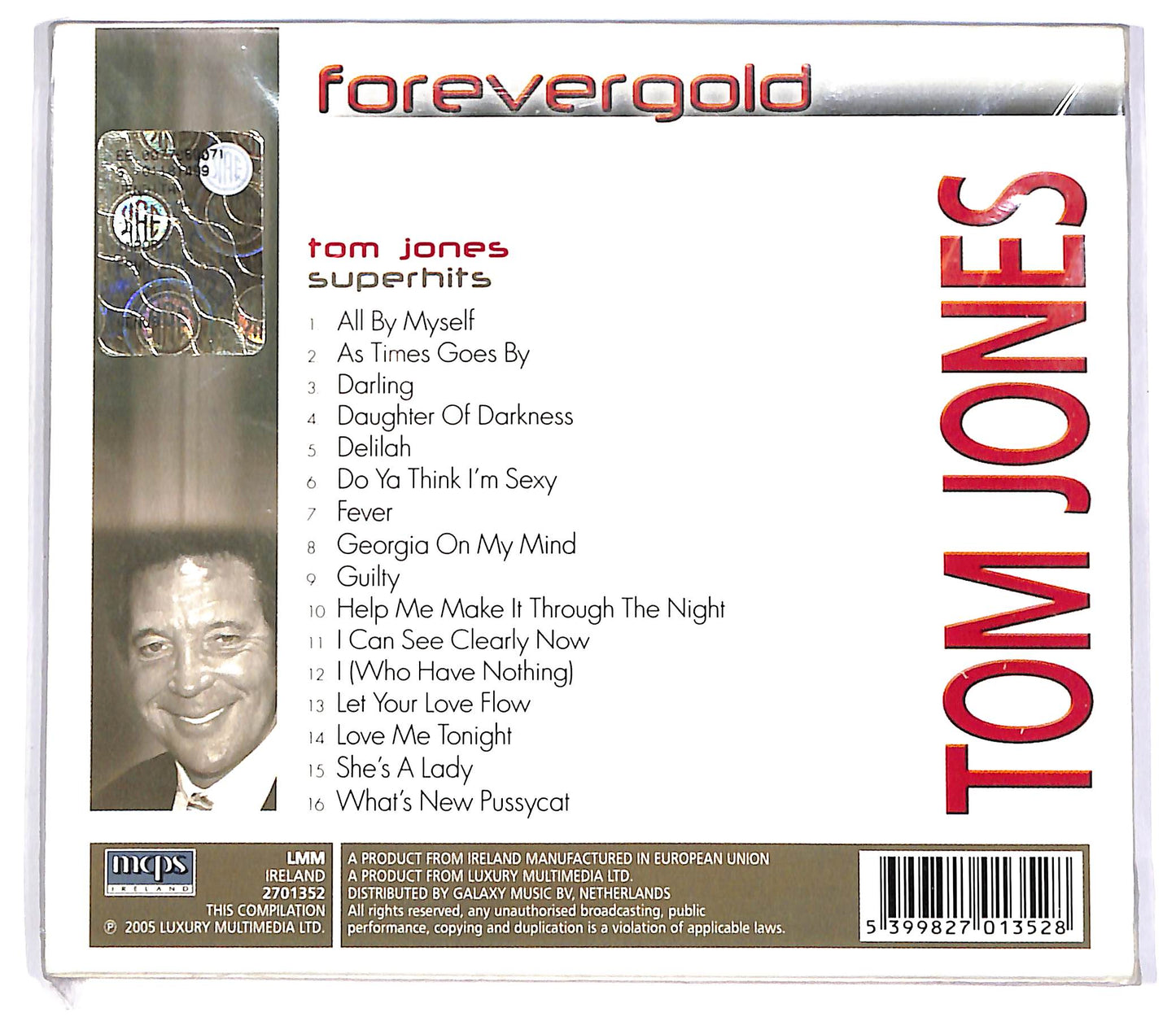 EBOND Tom Jones - Forevergold CD CD048837