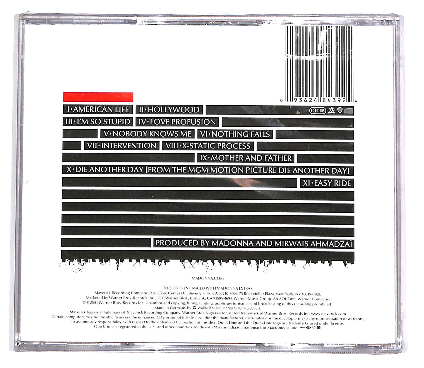 EBOND Madonna - American Life CD CD048849