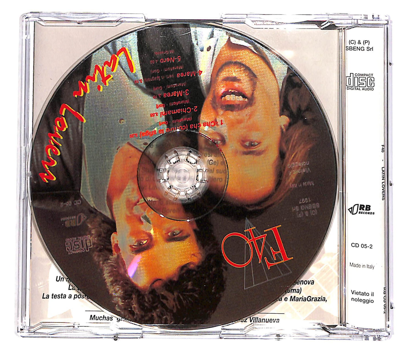 EBOND F40 - Latin Lovers EDITORIALE CD CD048912