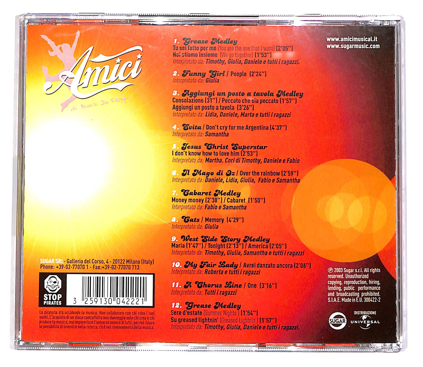 EBOND Amici - Musical CD CD048918