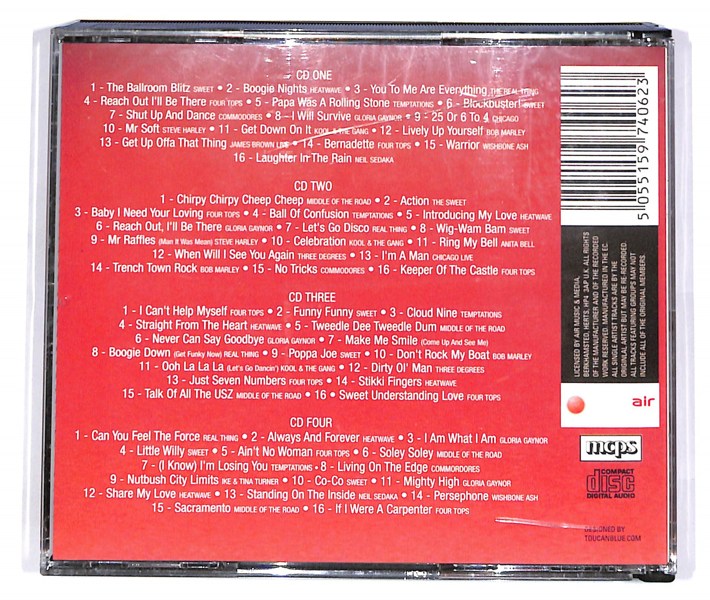 EBOND Various - Hits Of The 70's (4 dischi) CD CD048944