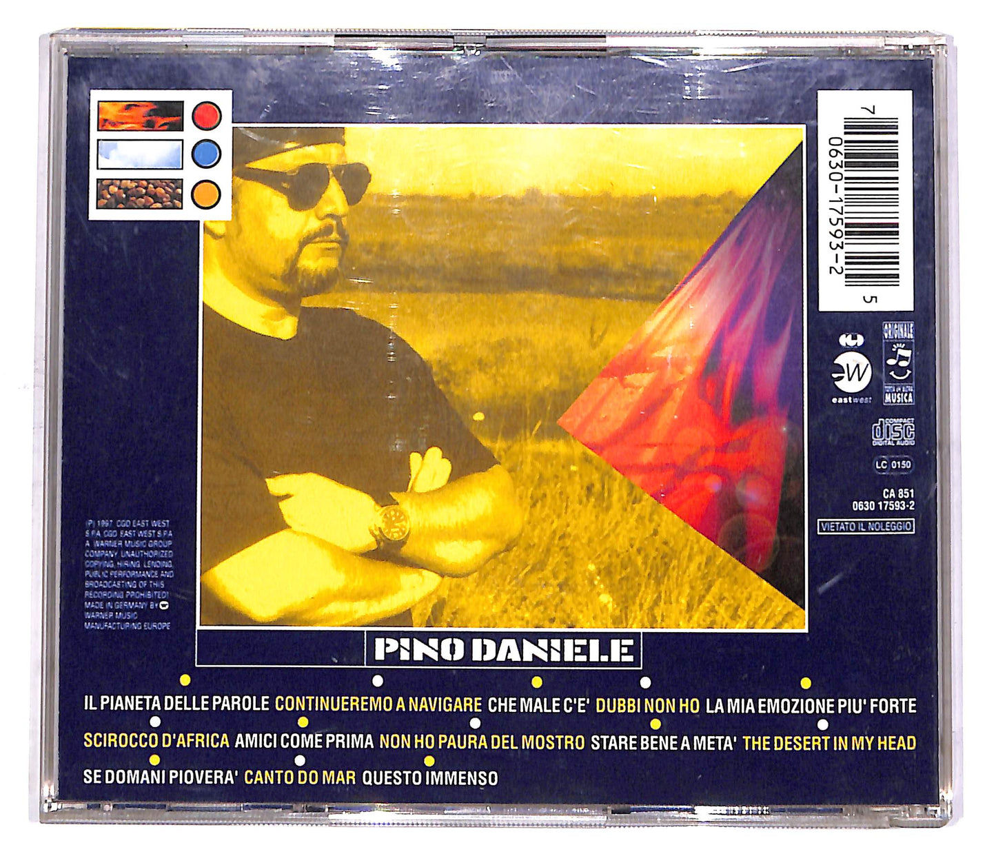 EBOND Pino Daniele - Dimmi Cosa Succede Sulla Terra CD CD049125
