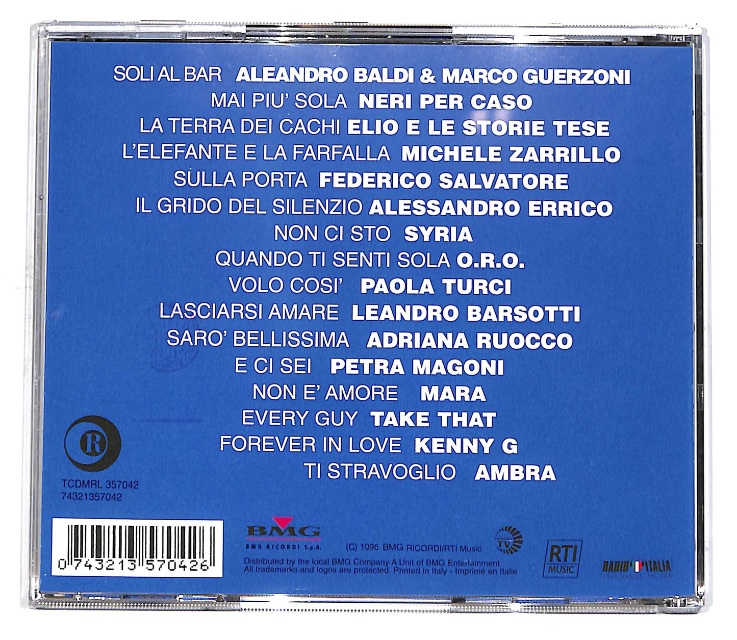 EBOND Various - Super Sanremo 96 CD CD049134