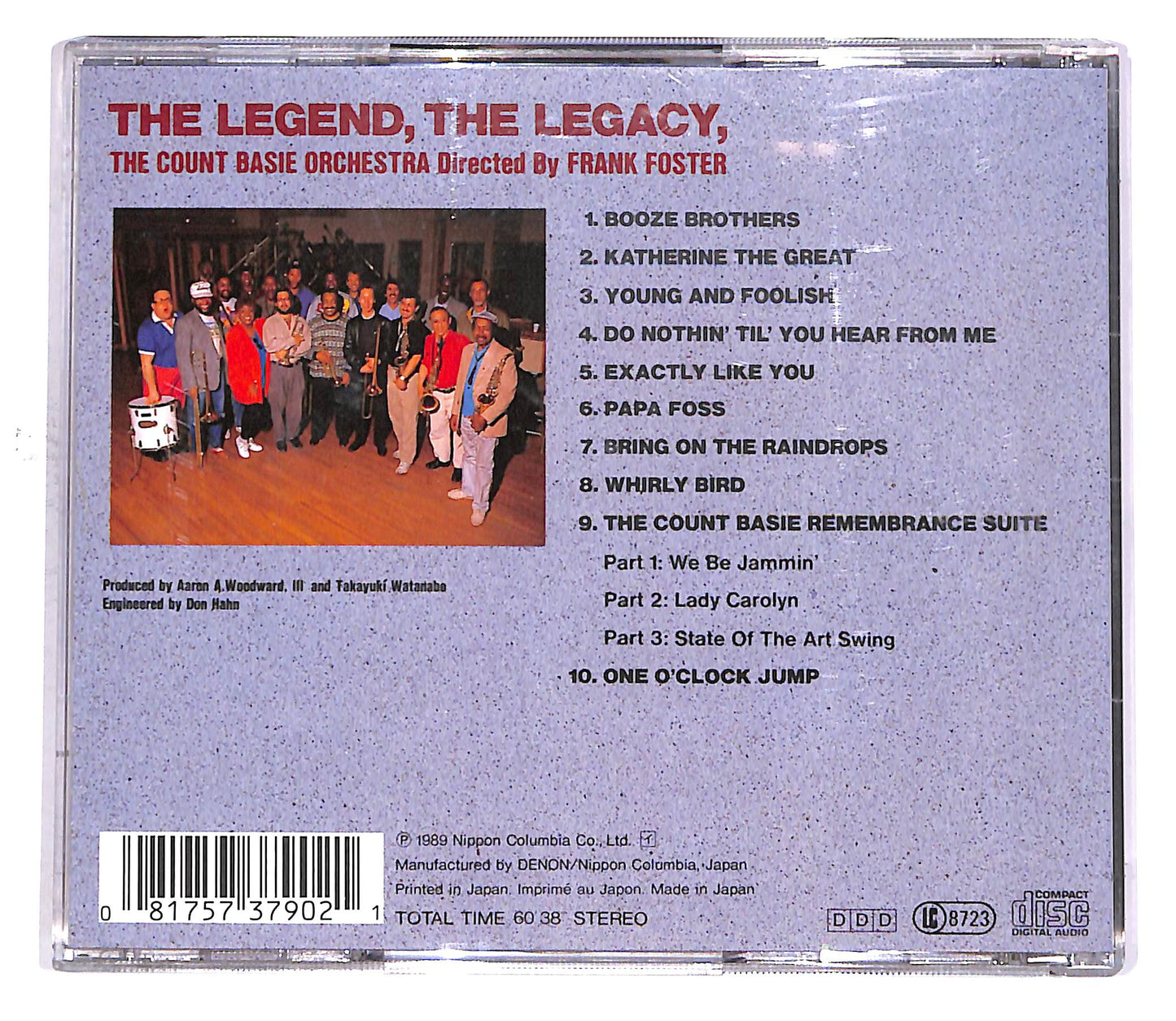EBOND Directed By Frank Foster - The Legend, The Legacy CD CD049240