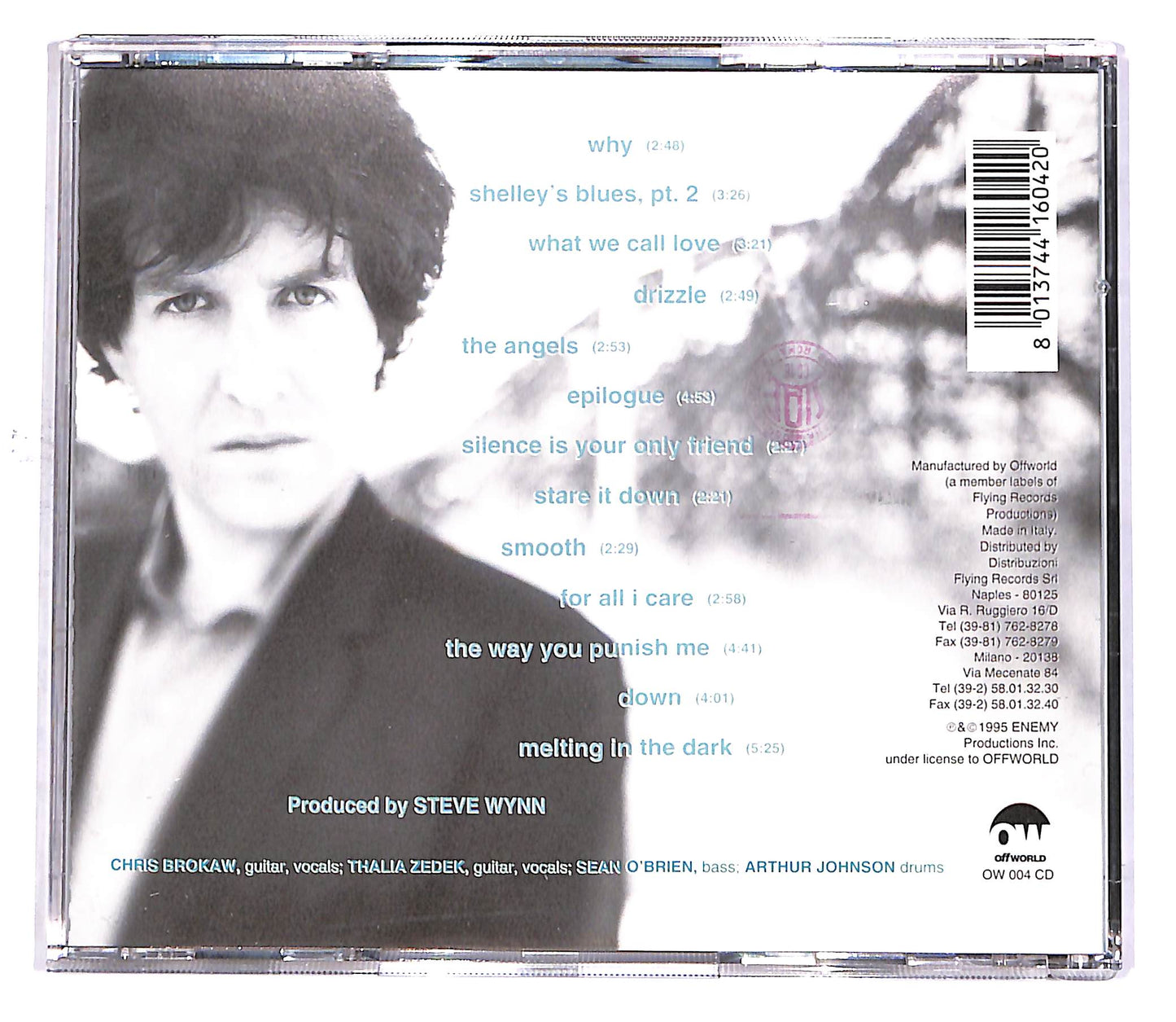 EBOND Steve Wynn - Melting In The Dark CD CD049243