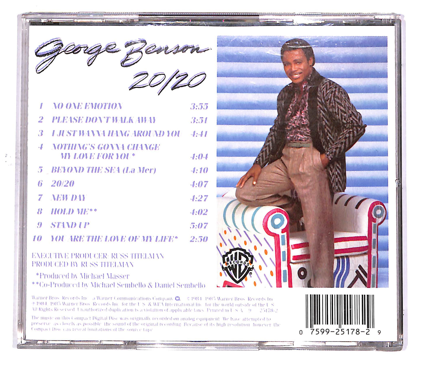 EBOND George Benson - 20/20 CD CD049308