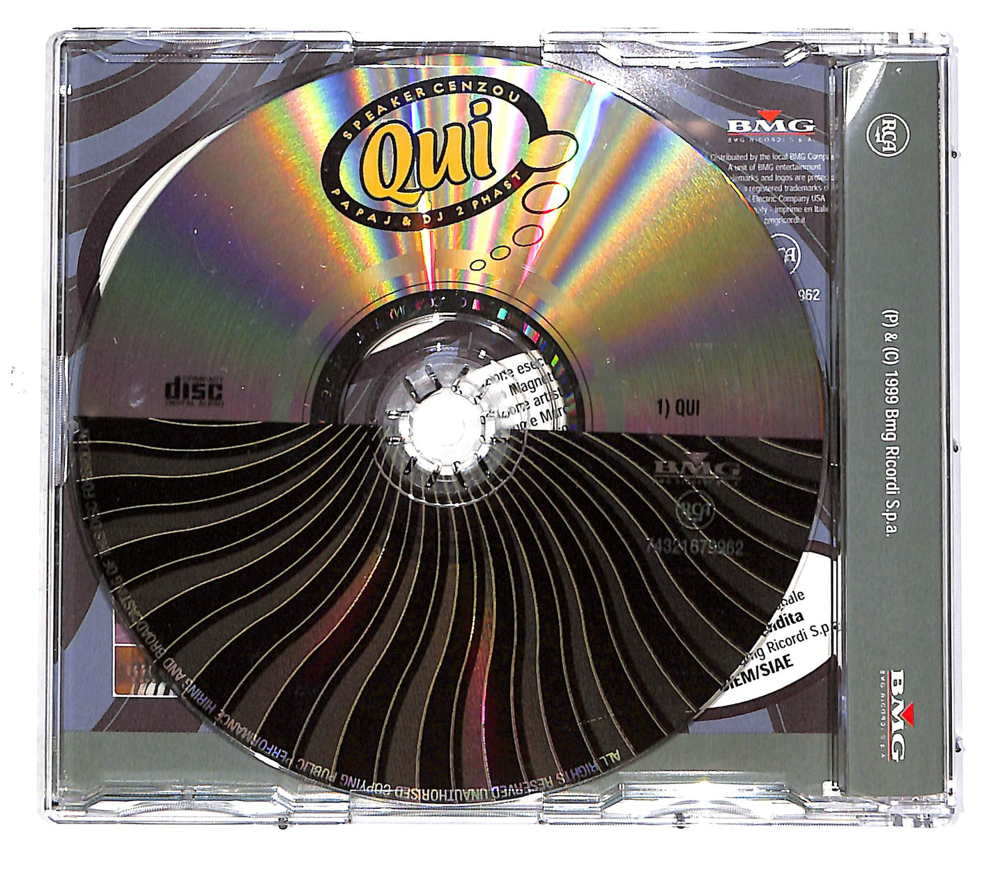 EBOND Speaker Cenzou, Dj 2Phast, Papa J - Qui CD CD049326