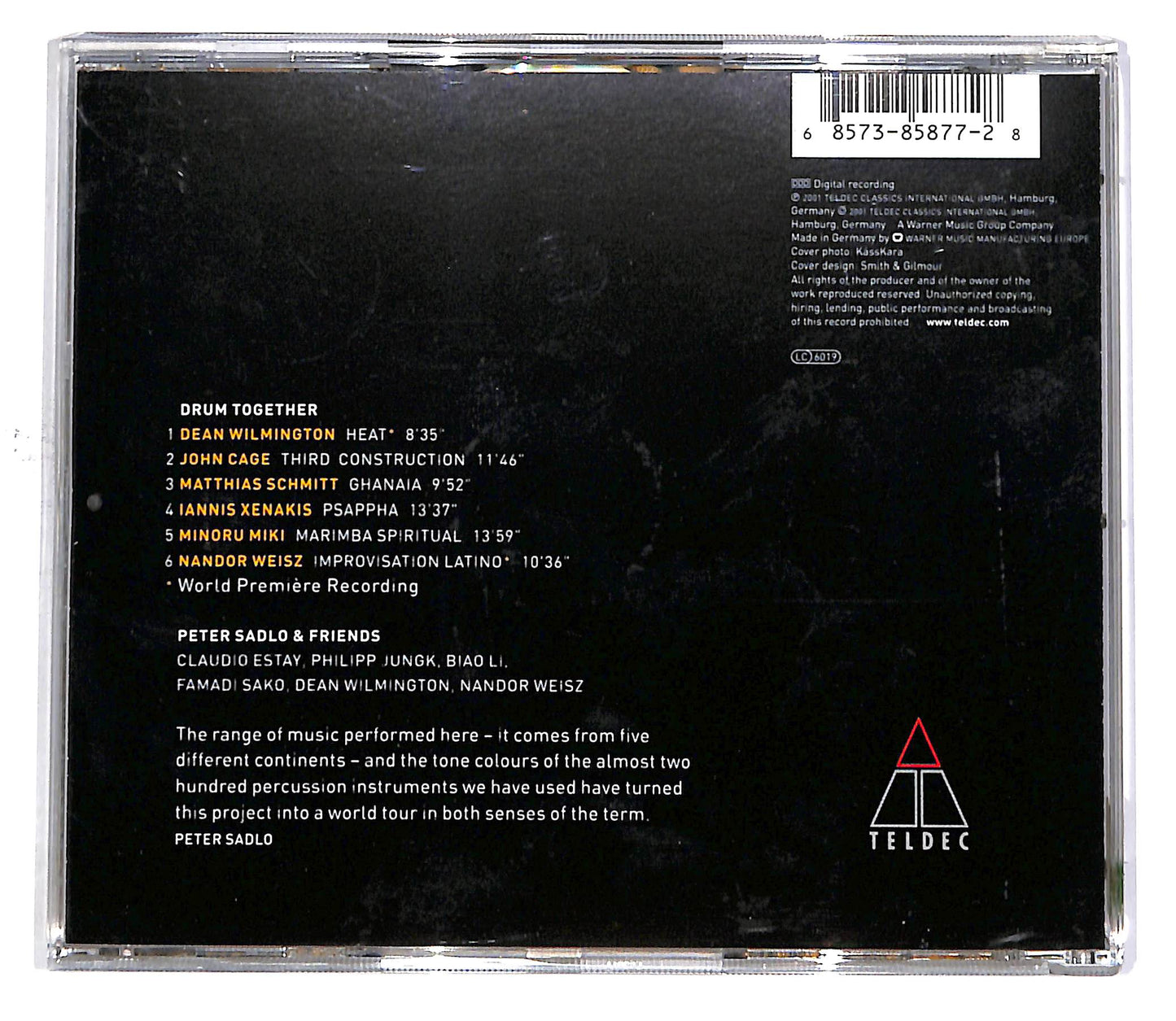 EBOND Peter Sadlo & Friends - Drum Together CD CD049361