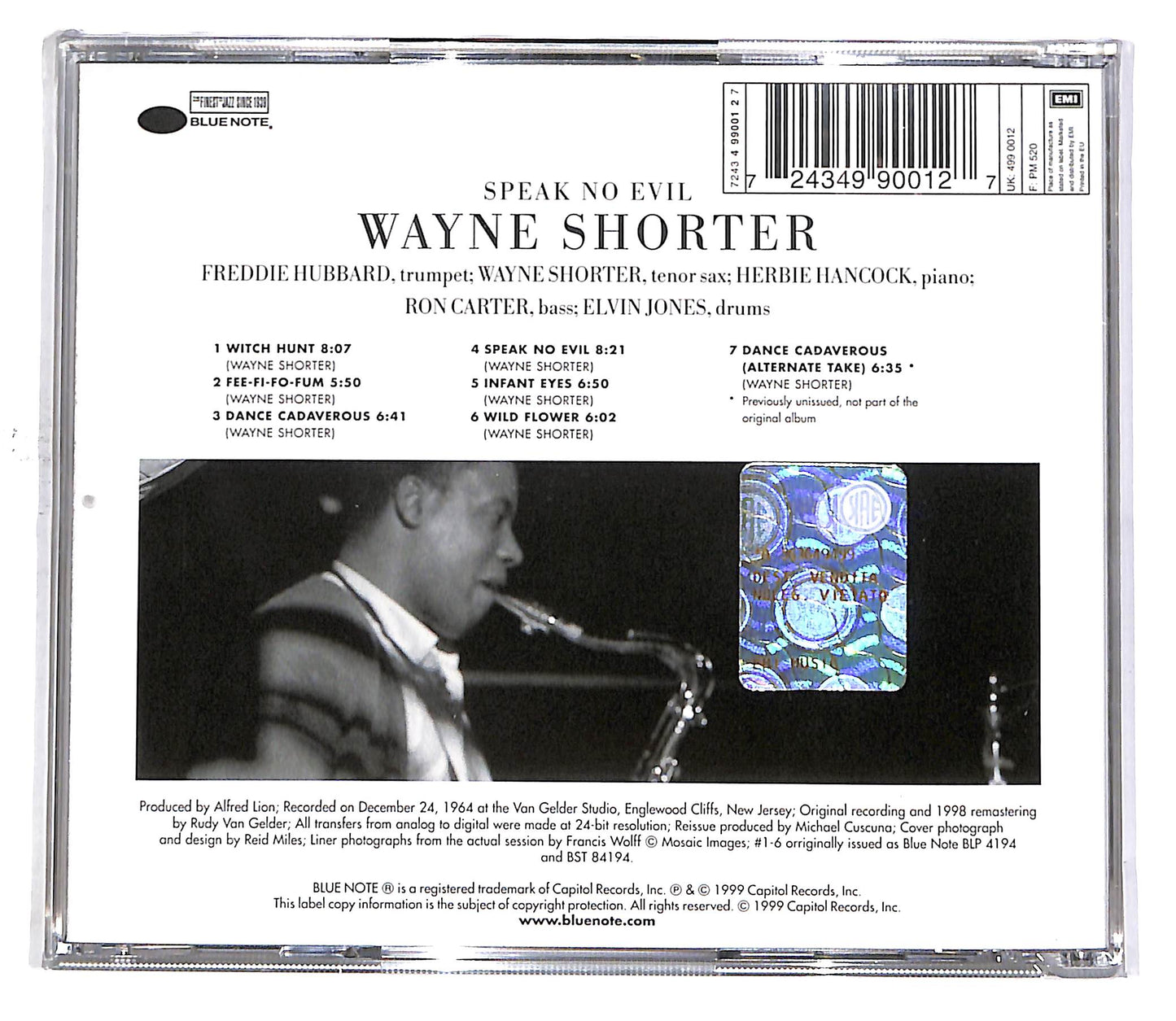 EBOND Wayne Shorter - Speak No Evil CD CD049456