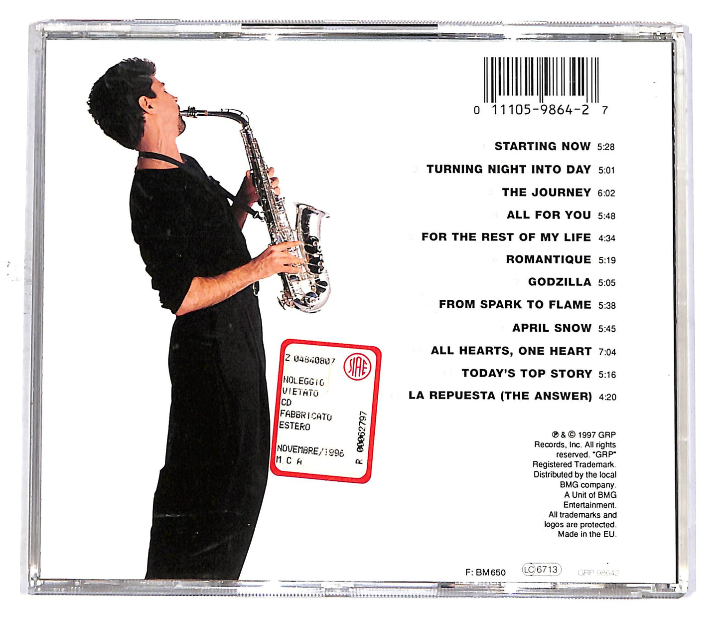 EBOND Nelson Rangell - Turning Night Into Day CD CD049457