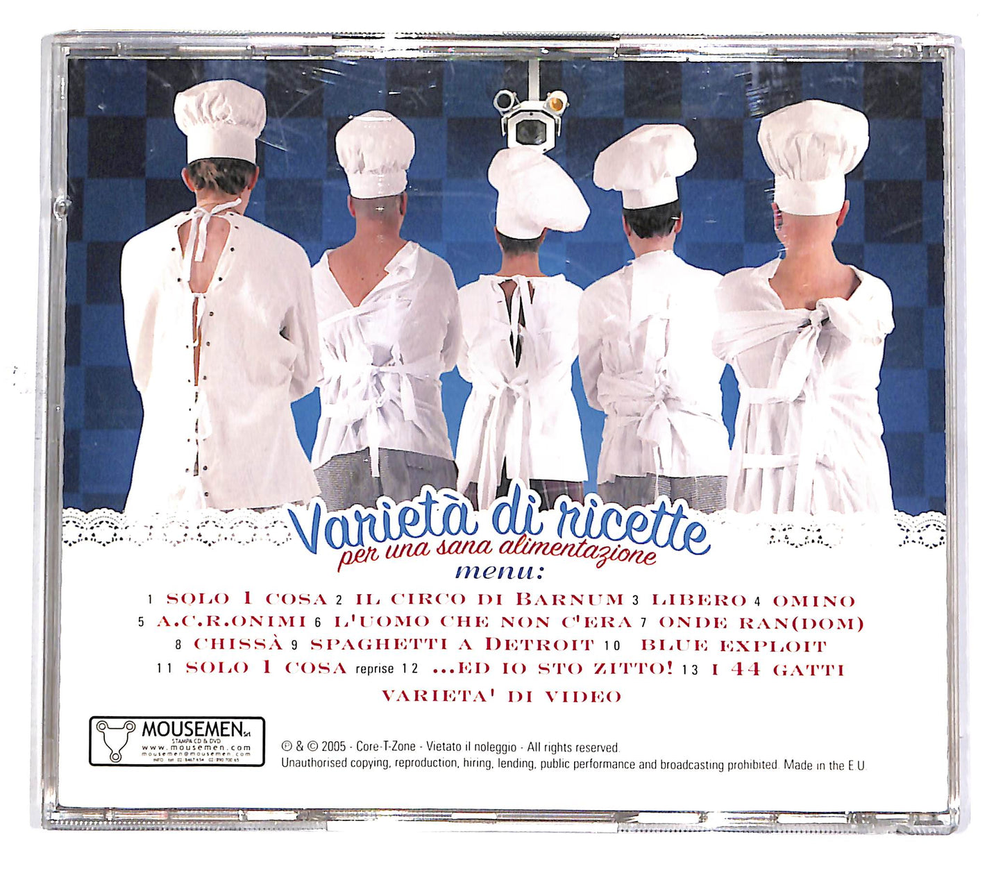 EBOND Gruppo Elettrogeno - Varieta' Di Ricette EDITORIALE CD CD049504