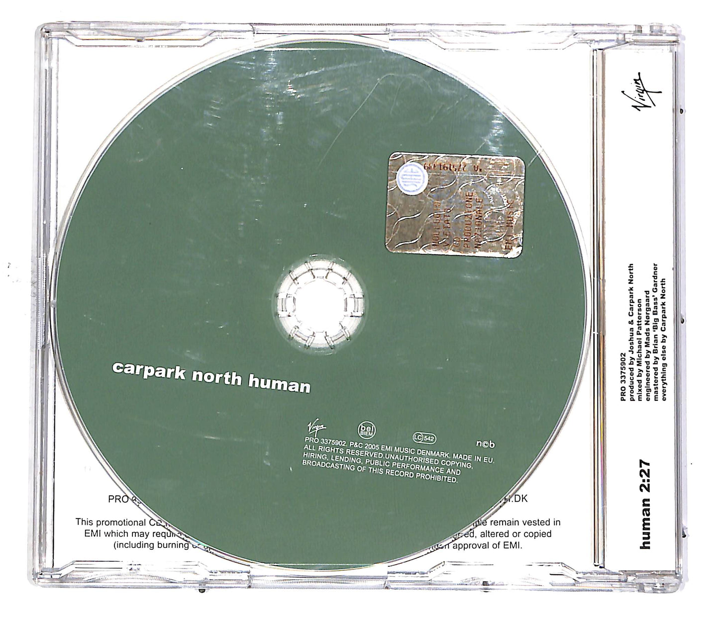 EBOND Carpark North - Human CD CD049515