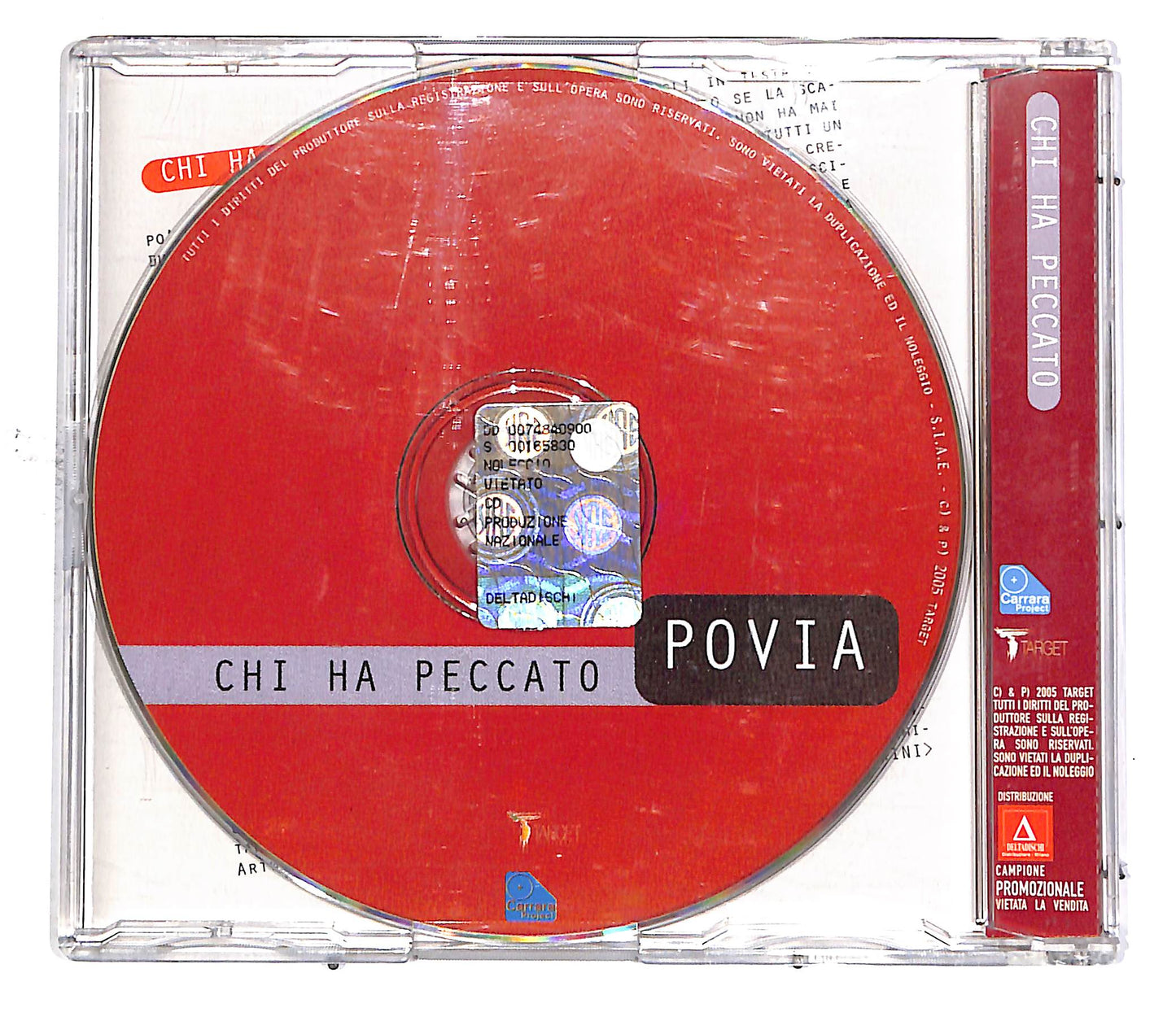 EBOND Povia - Chi Ha Peccato CD CD049518