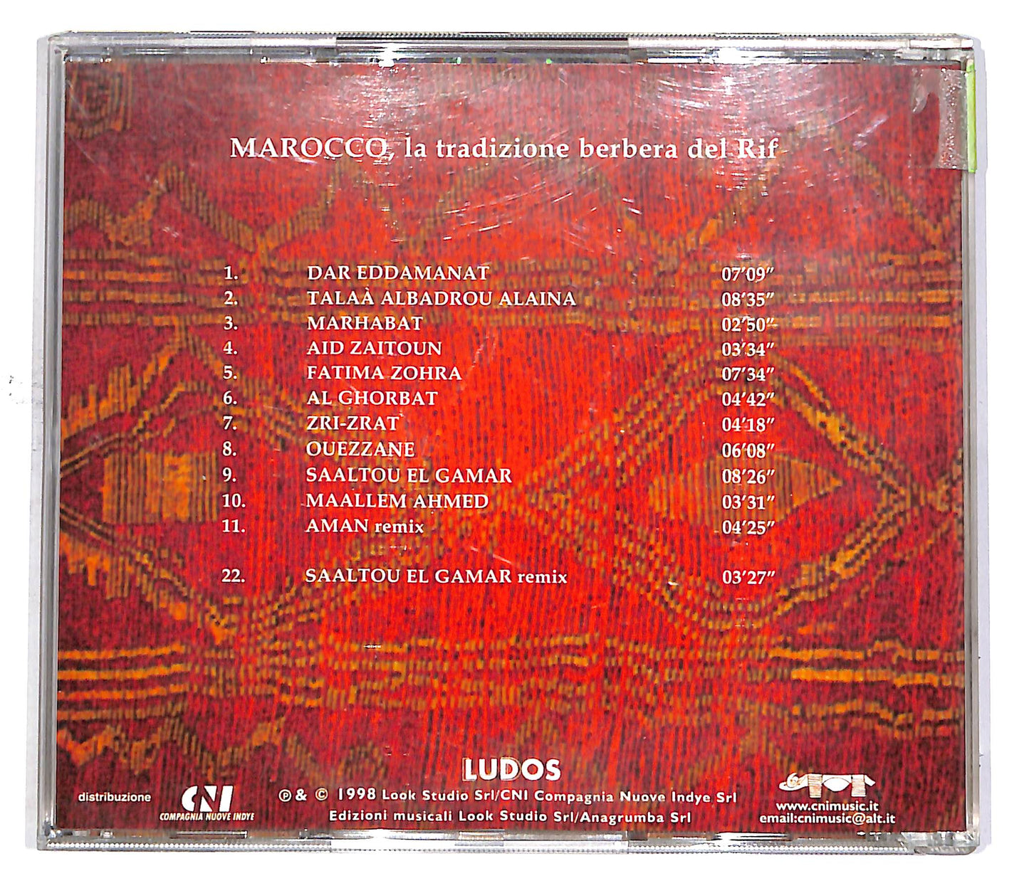 EBOND Nour-Eddine - Zri-Zrat EDITORIALE CD CD049523