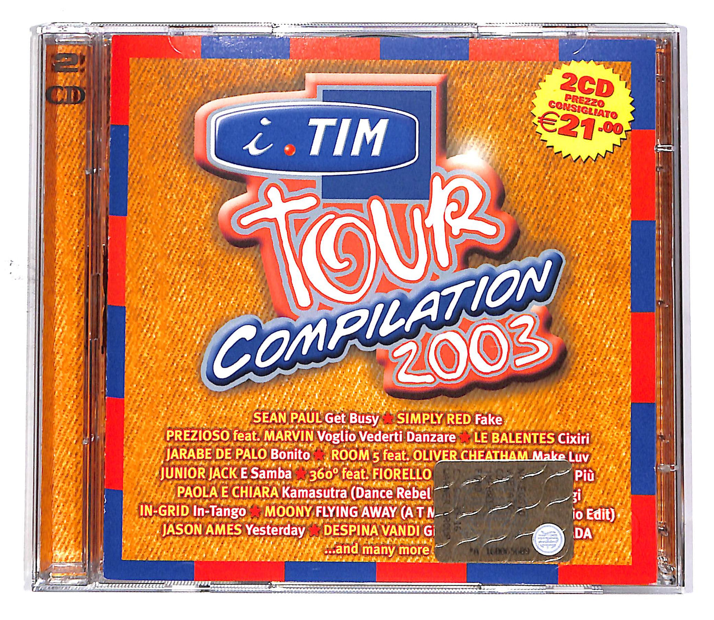 EBOND Various - I-Tim Tour Compilation 2003 (2 dischi) CD CD049529